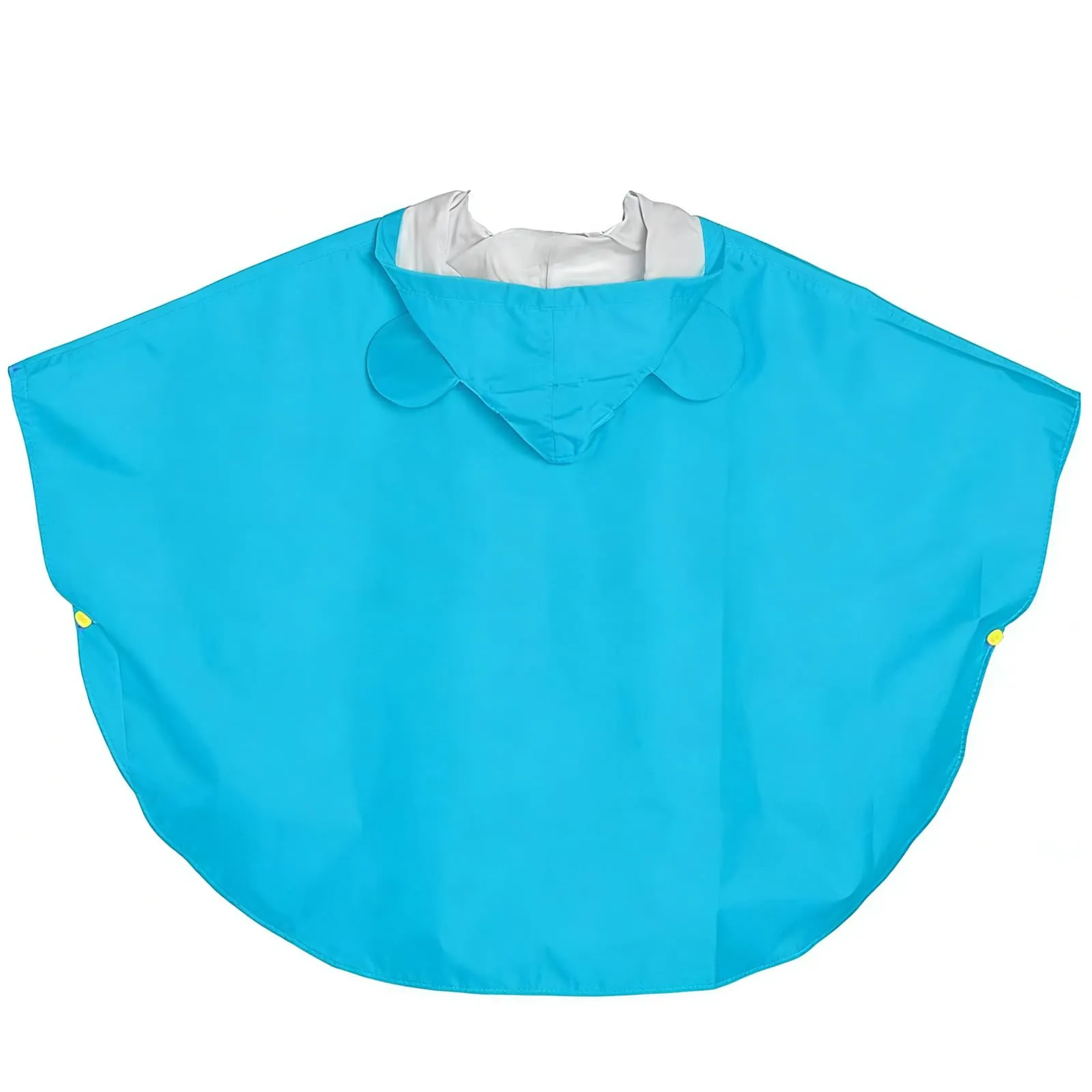 LATRAT Mantella Antipioggia per Bambino Impermeabile con Cappuccio, Blu, L - immagine 2