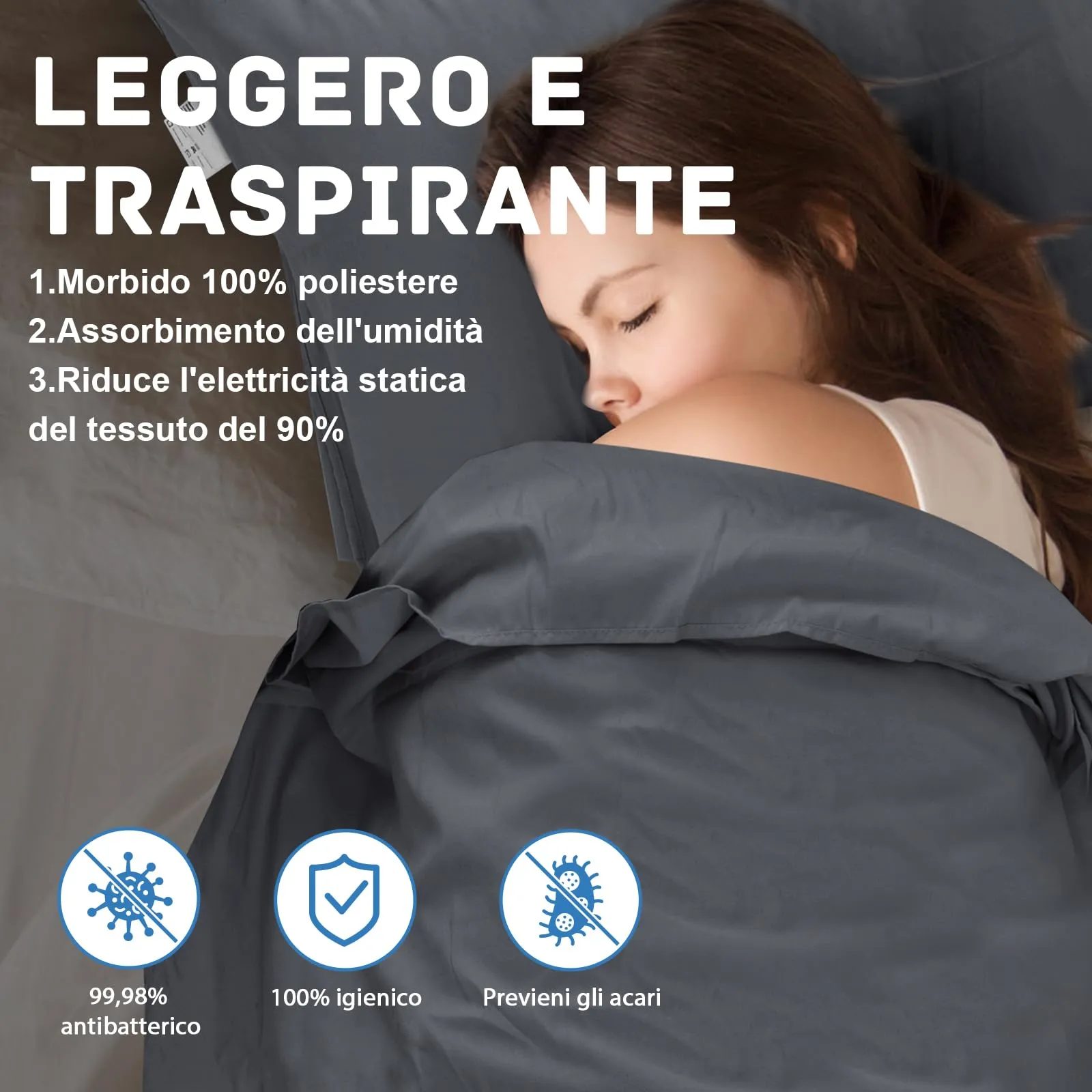 JAICOM Sacco Lenzuolo da Viaggio Ultraleggero, 220x90cm - immagine 3