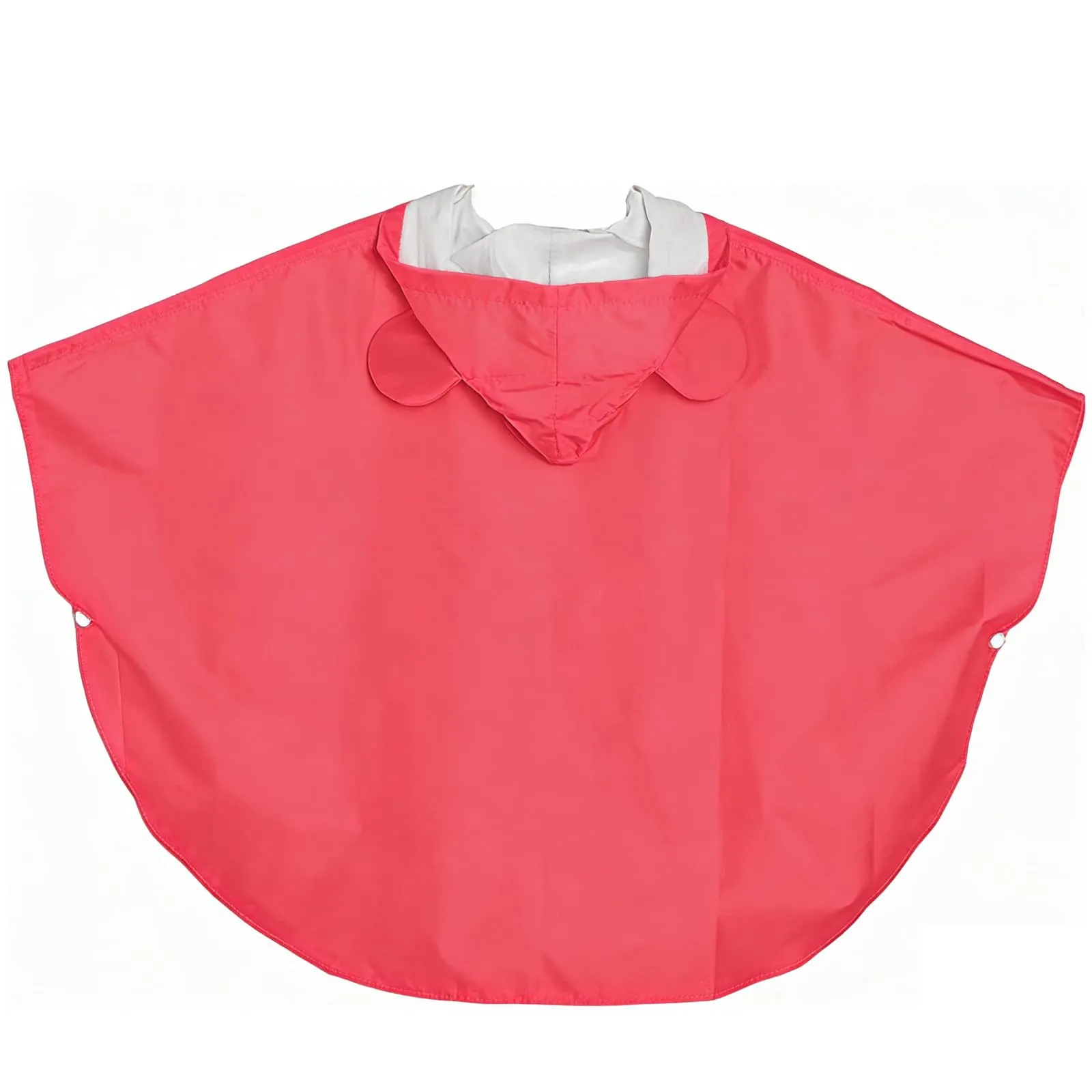 LATRAT Mantella Antipioggia per Bambini con Cappuccio, Rosa, L - immagine 2