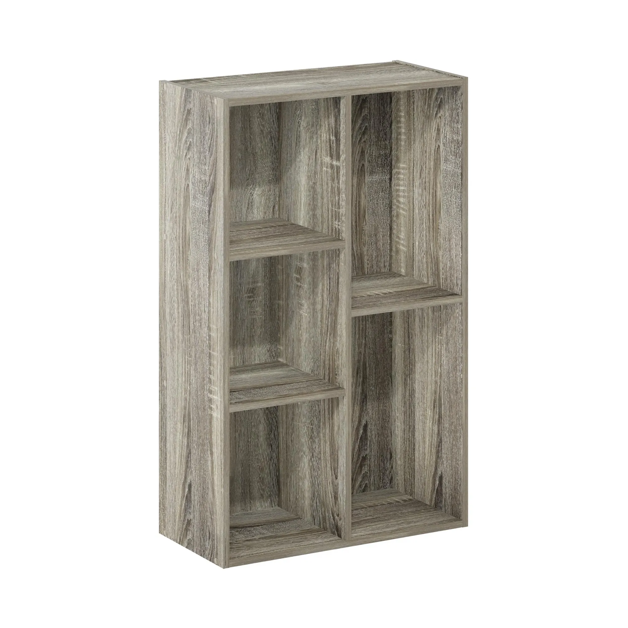 Furinno Luder Scaffale Aperto Reversibile a 5 Cubi, Rovere Francese - immagine 6