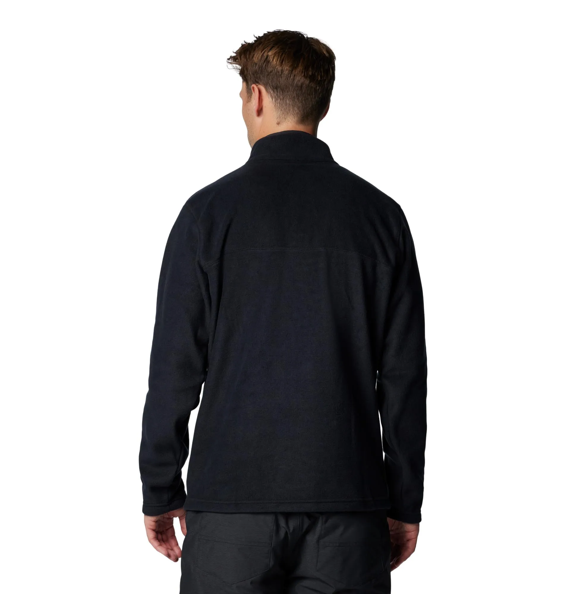 Columbia Steens Mountain Half Snap II Pullover da Uomo, Nero, XL - immagine 2