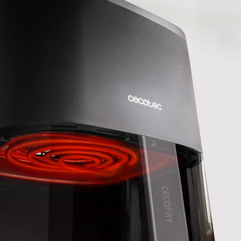 Cecotec Cecofry Fantastik Window 6500 Air Fryer, 1700W, 6.5 L, PerfectCook, 12 Modalità di Cottura, Touch, 80-200°C, Finestra - immagine 9