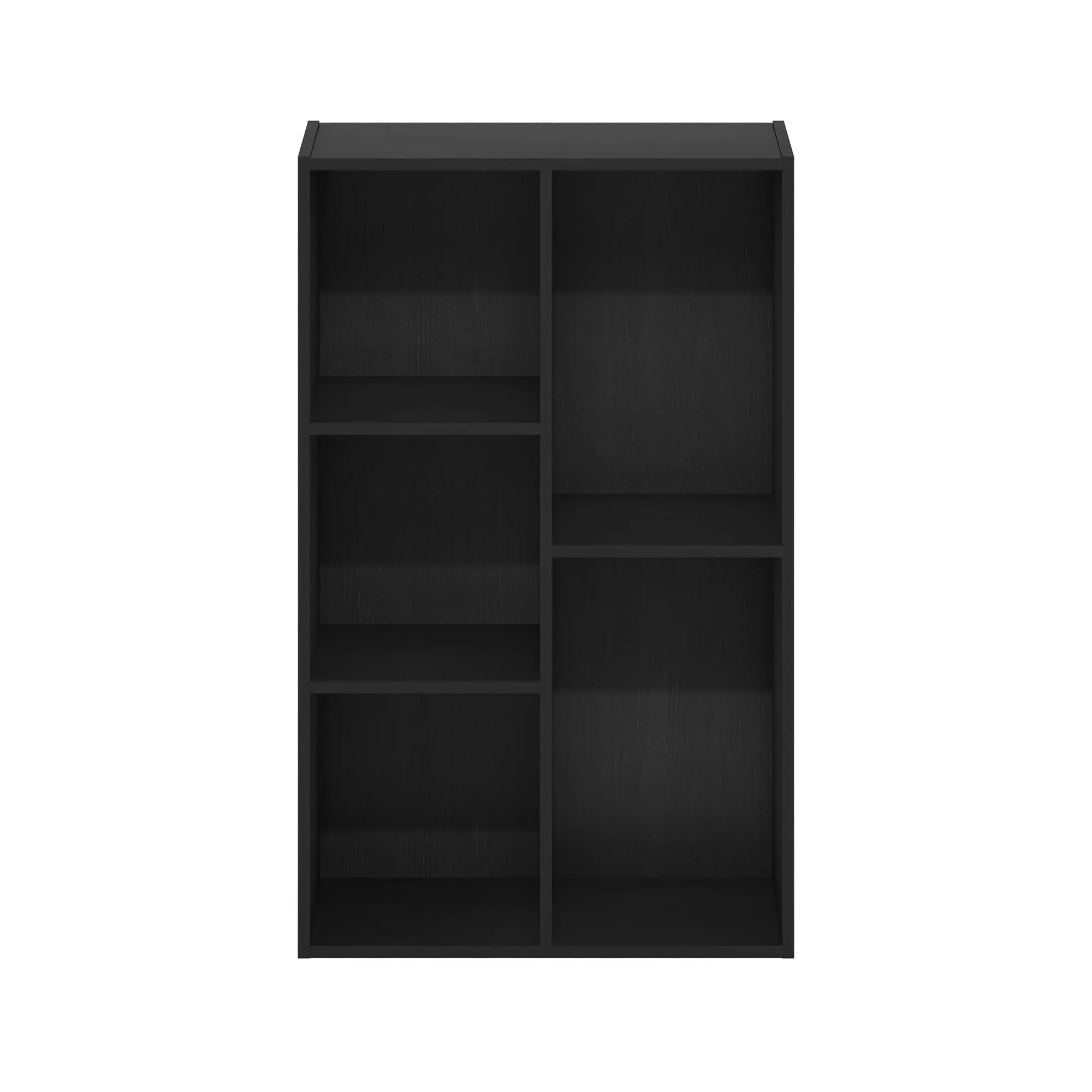 Furinno Luder Scaffale aperto reversibile a 5 cubi, Legno Nero - immagine 7