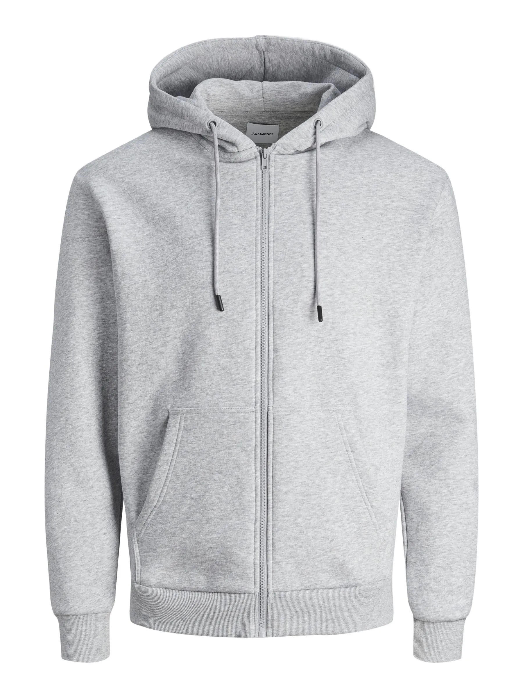 Jack & Jones Felpa con Cappuccio e Zip Semplice - immagine 1