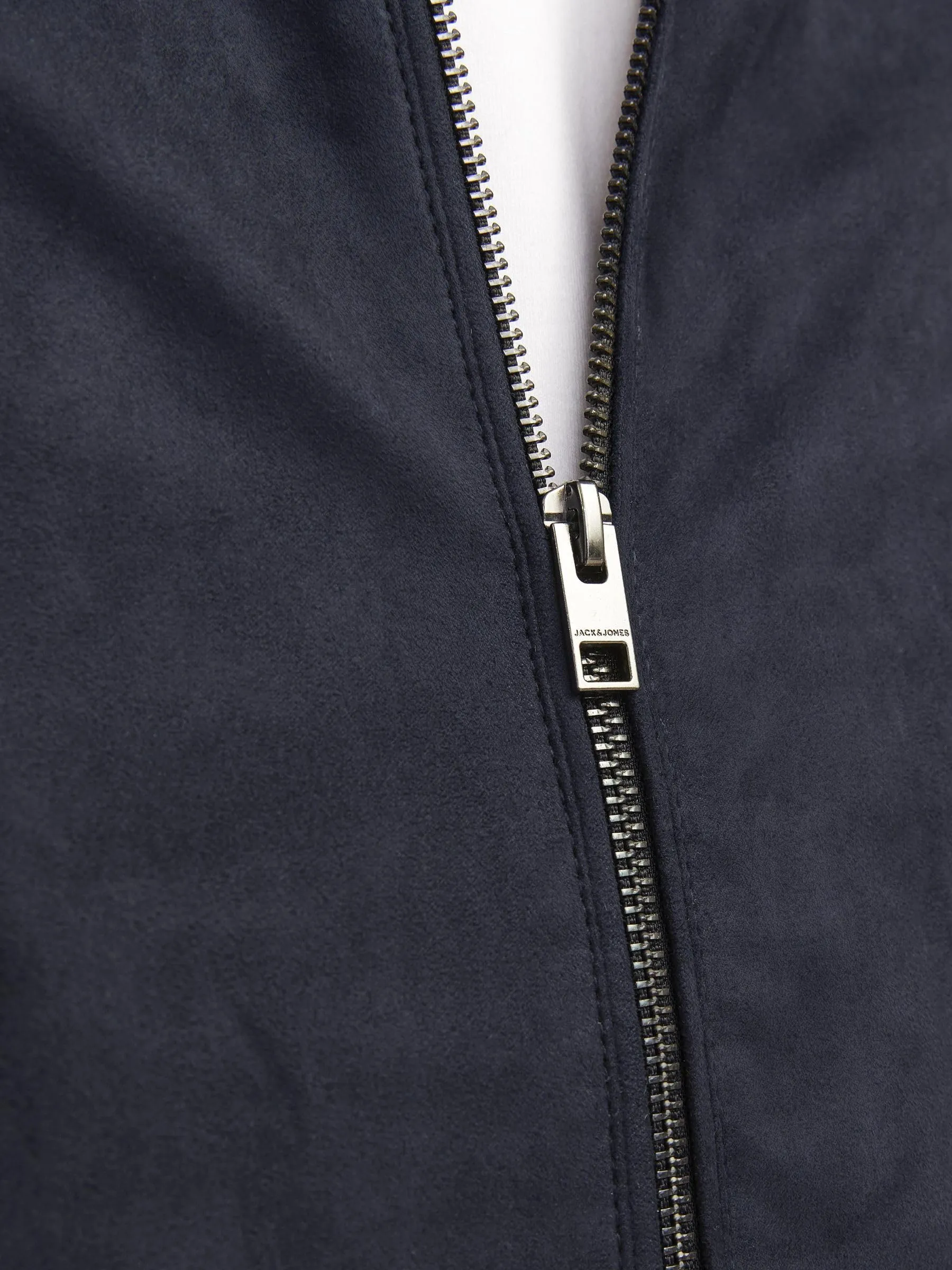 Jack & Jones Giacca in Finta Pelle Scamosciata Jet Black - immagine 6