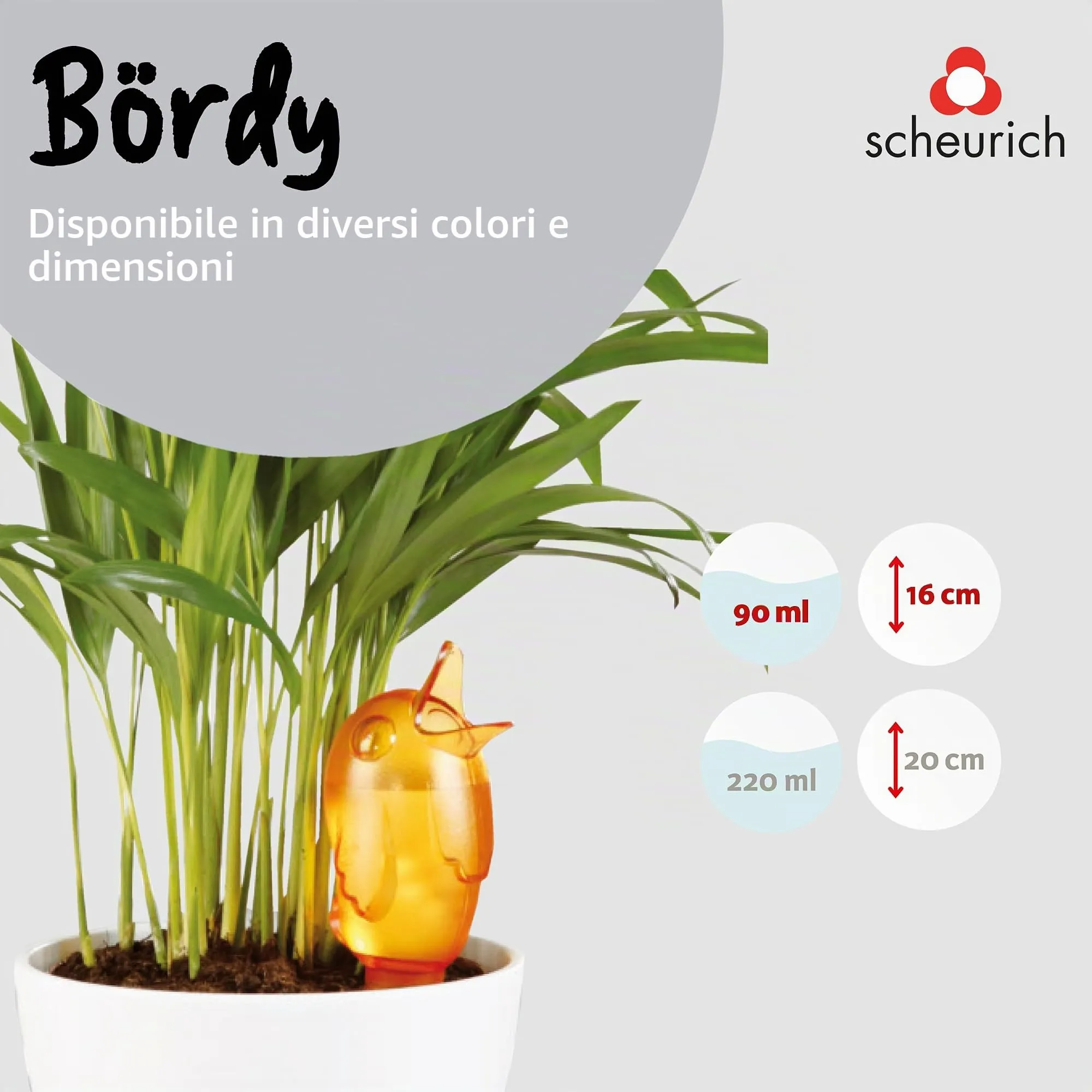 Scheurich Accessori Bördy S, Arancione - immagine 4