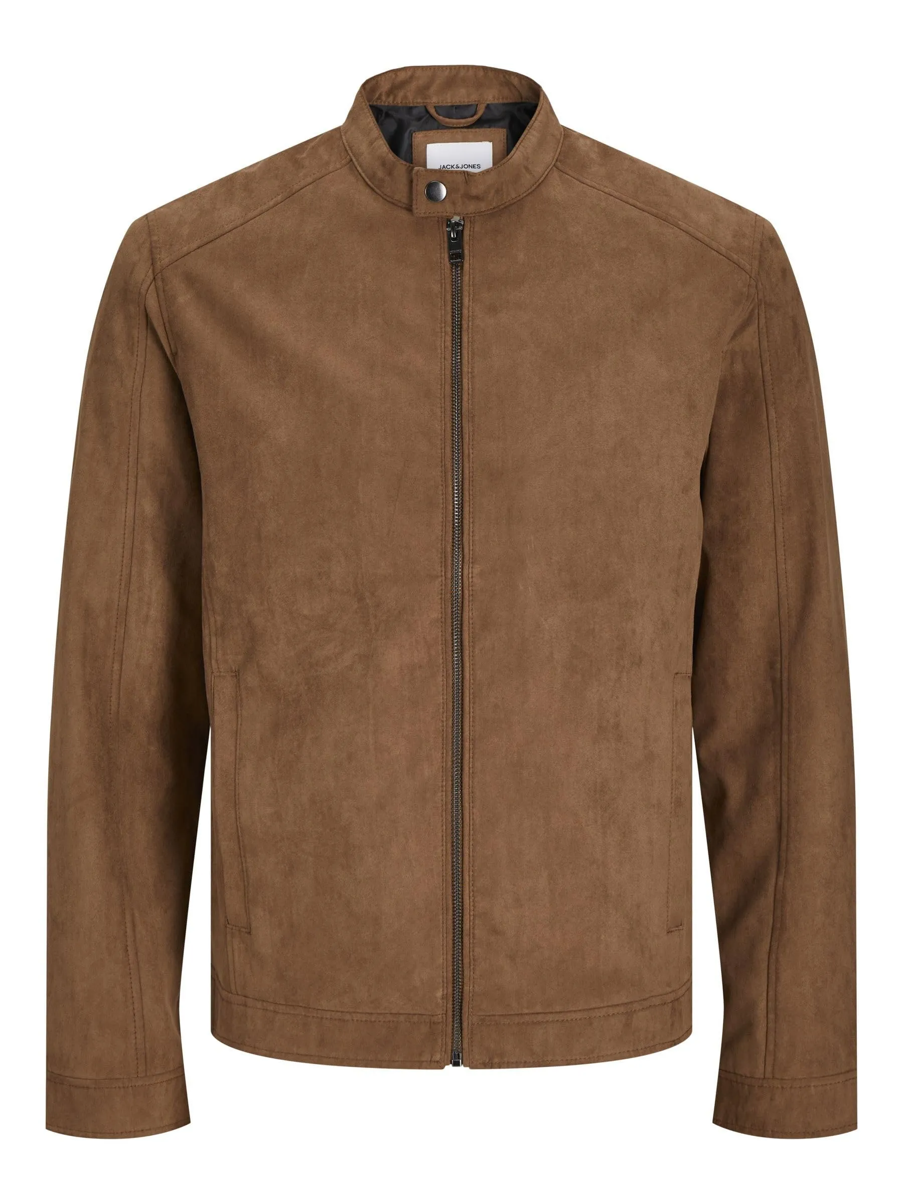 Jack & Jones Jjedylan Faux Suede Jacket, Cognac, M - immagine 1