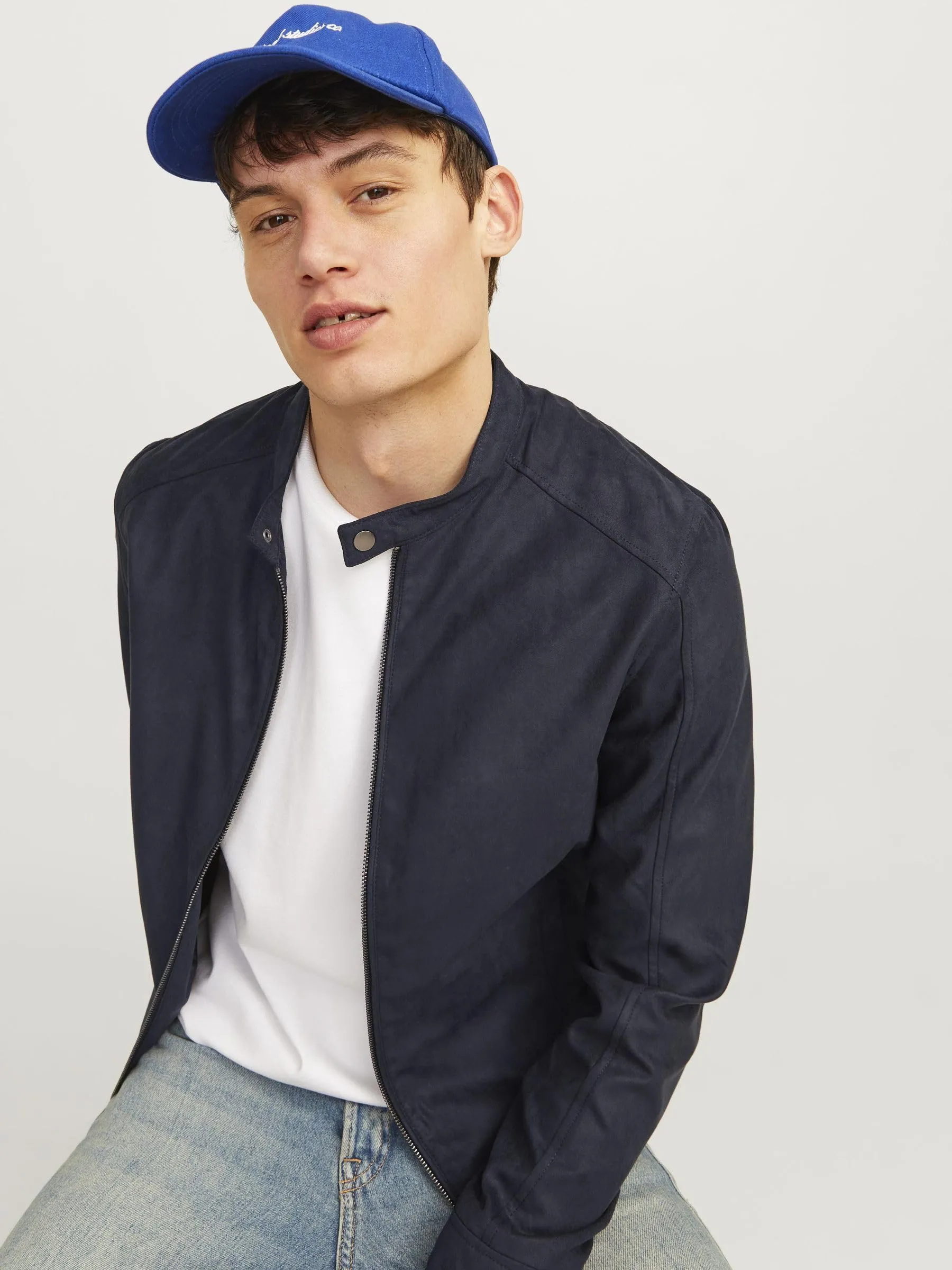 Jack & Jones Jjedylan Clean Faux Suede Jacket, Jet Black, XL - immagine 7