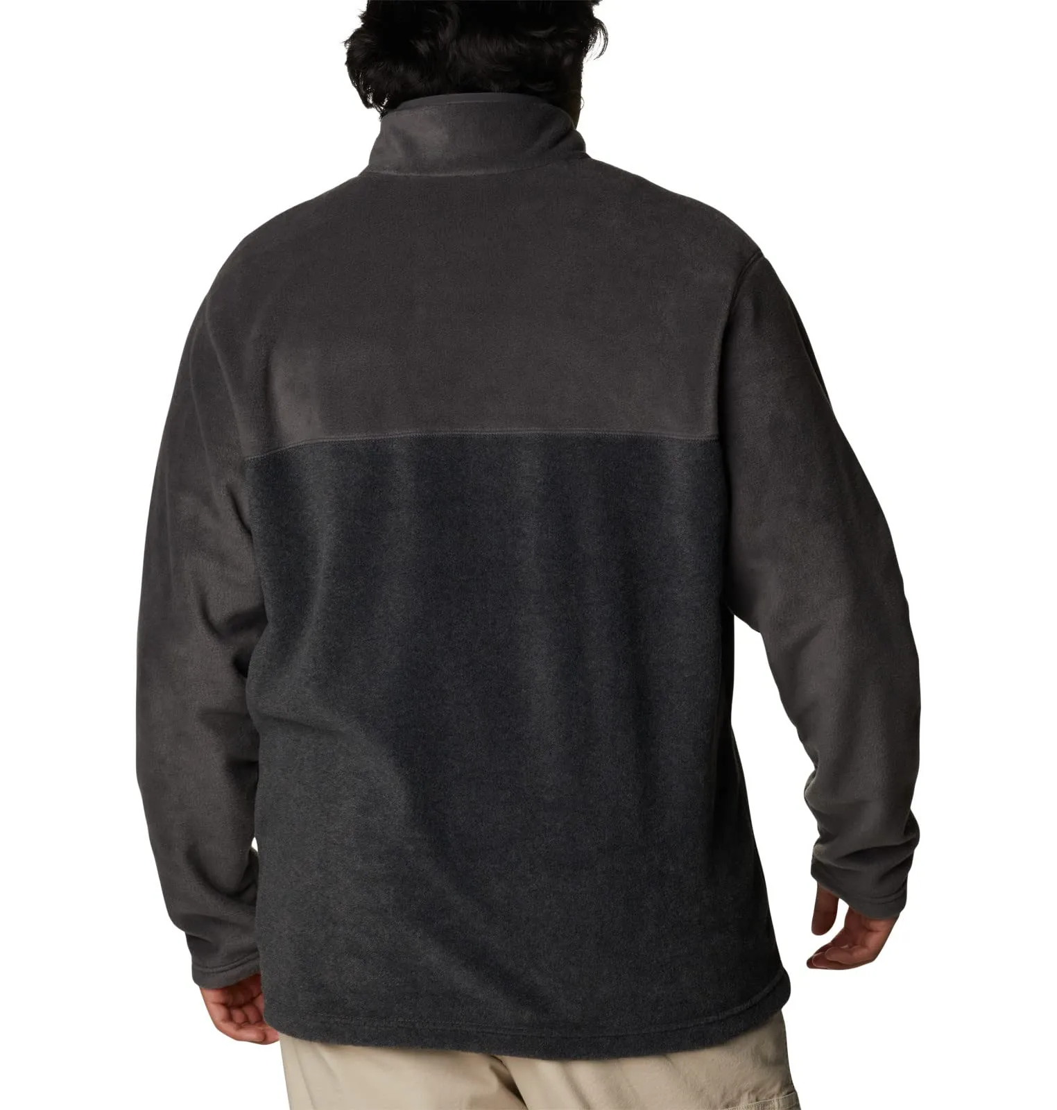 Columbia Steens Mountain Half Snap II Men's Pullover - Charcoal Heather/Shark - L - immagine 7