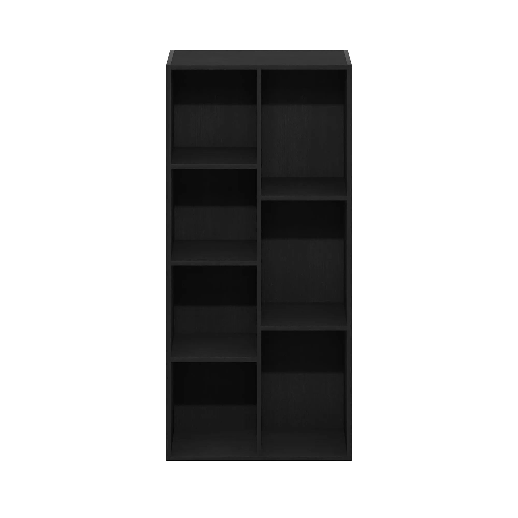 Furinno Luder Scaffale aperto reversibile a 7 cubi, Legno Nero - immagine 7