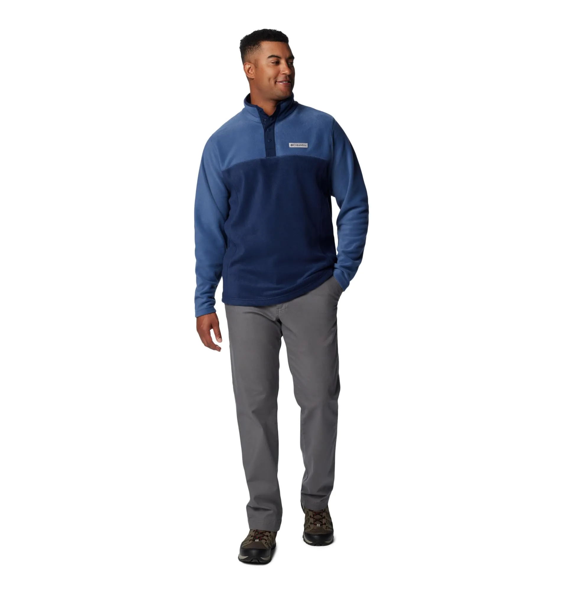 Columbia Steens Mountain Half Snap II Men's Pullover - Collegiate Navy, XL - immagine 4