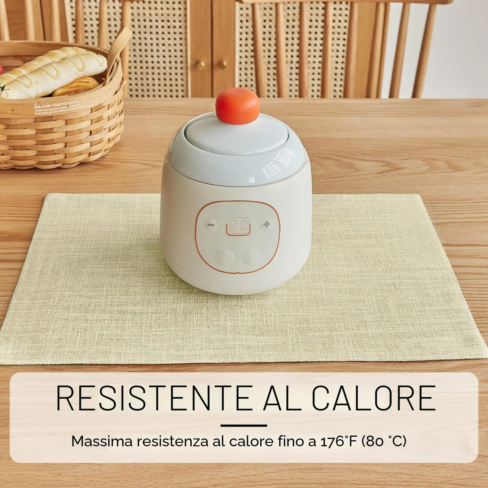 Softalker Tovagliette in Finto Lino, Set di 8, 30,5 x 45,7 cm - immagine 3