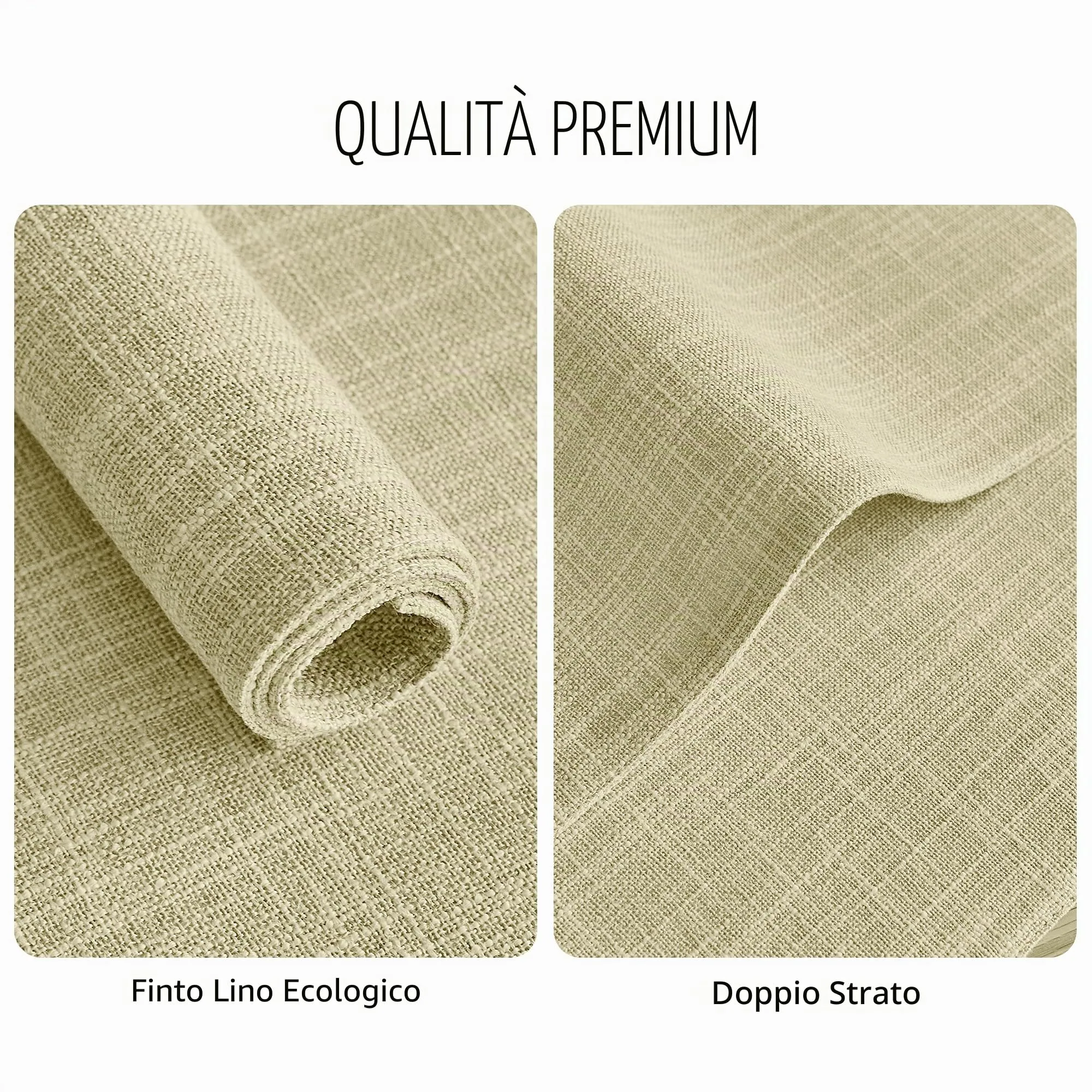 Softalker Tovagliette in Finto Lino, Set di 8, 30,5 x 45,7 cm - immagine 4
