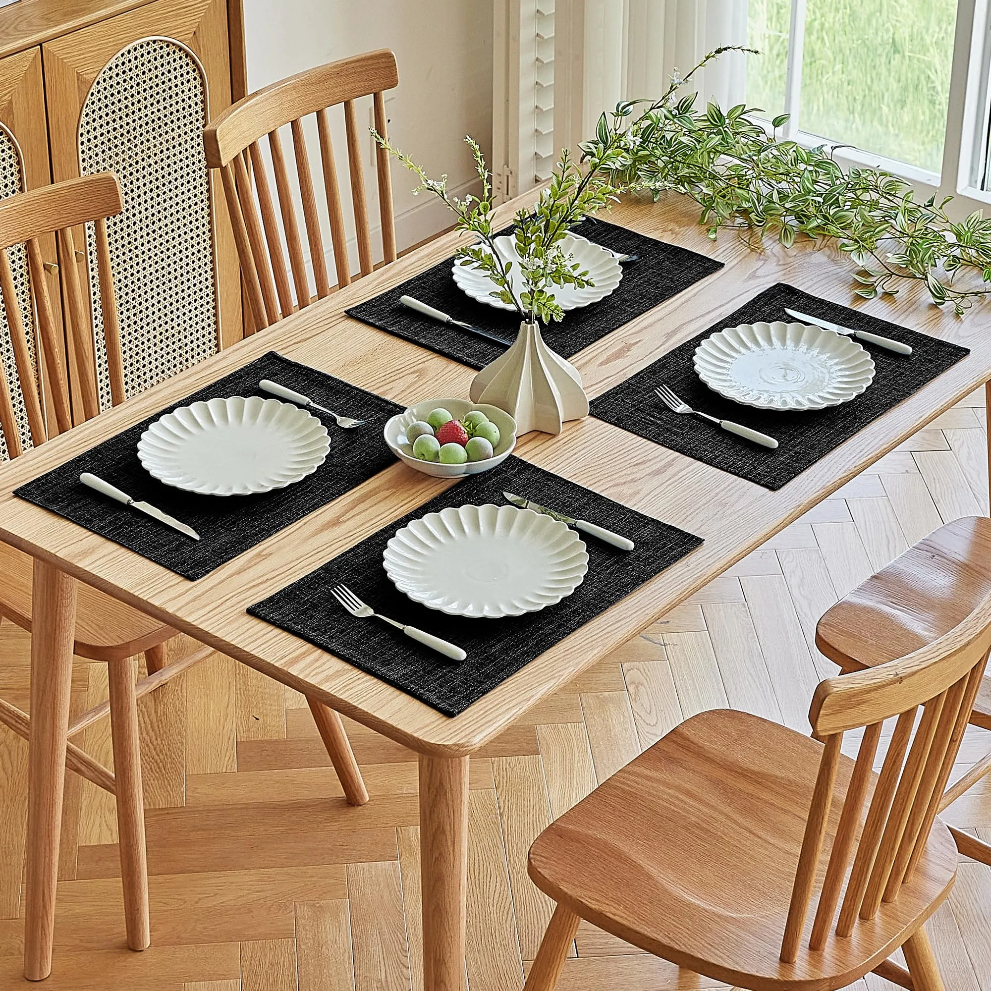 Softalker Tovagliette in finto lino, set da 8, 30 x 45 cm - immagine 7