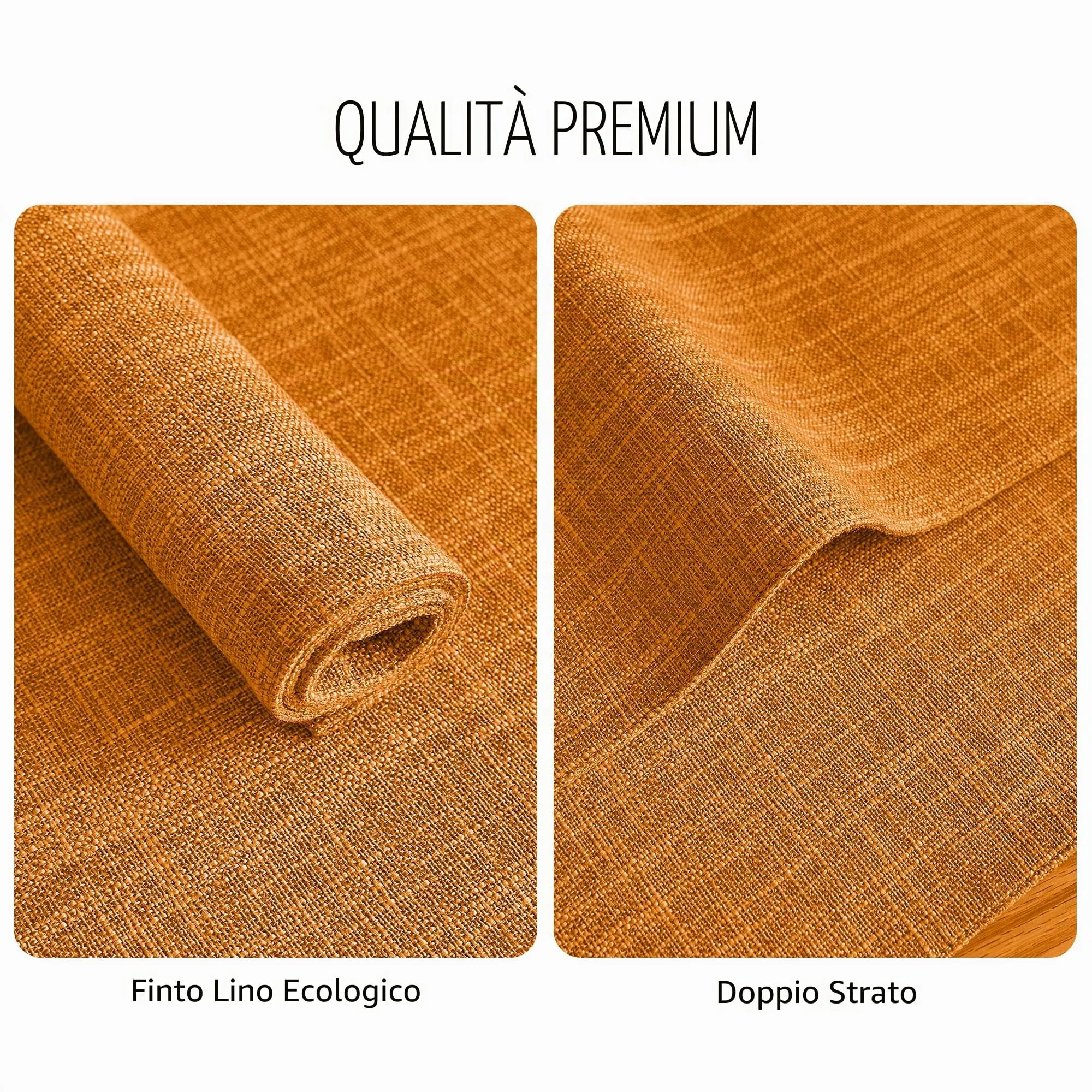 Softalker Tovagliette in finto lino, set di 8, 30,5 x 45,7 cm - immagine 4
