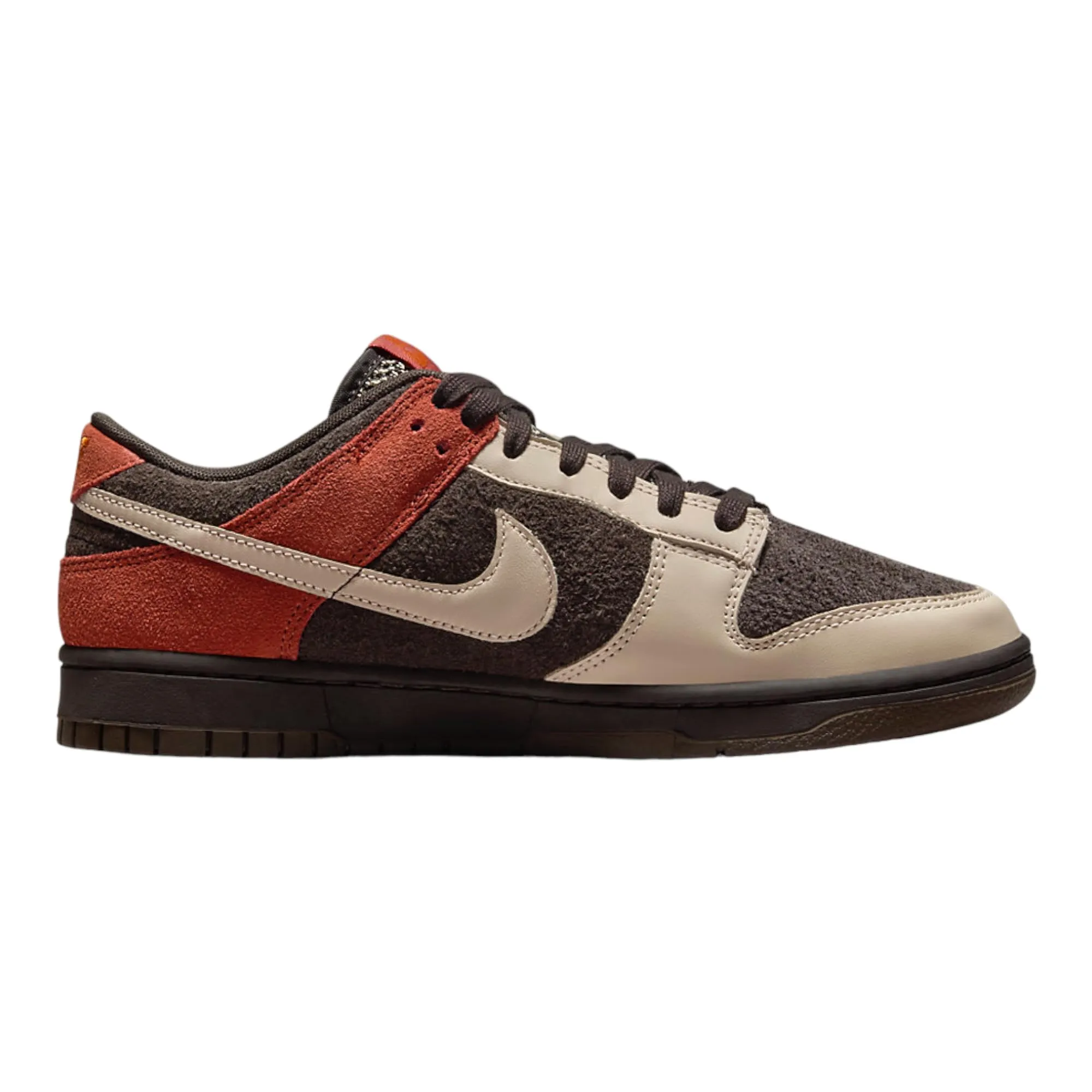 Nike Dunk Low Men Marrone Vellutato/Sabbia, Taglia 39 EU - immagine 2