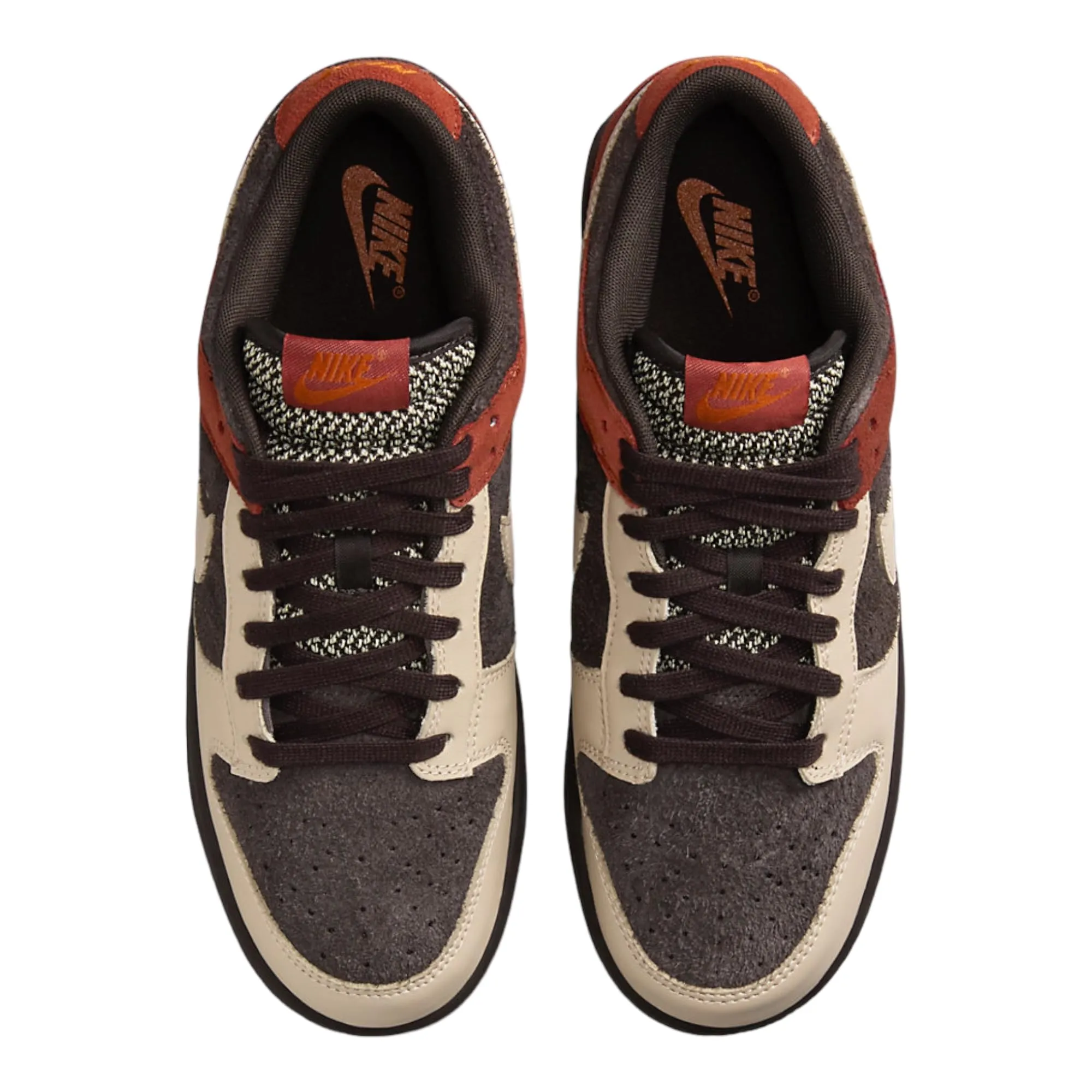 Nike Dunk Low Men Marrone Vellutato/Sabbia, Taglia 39 EU - immagine 4