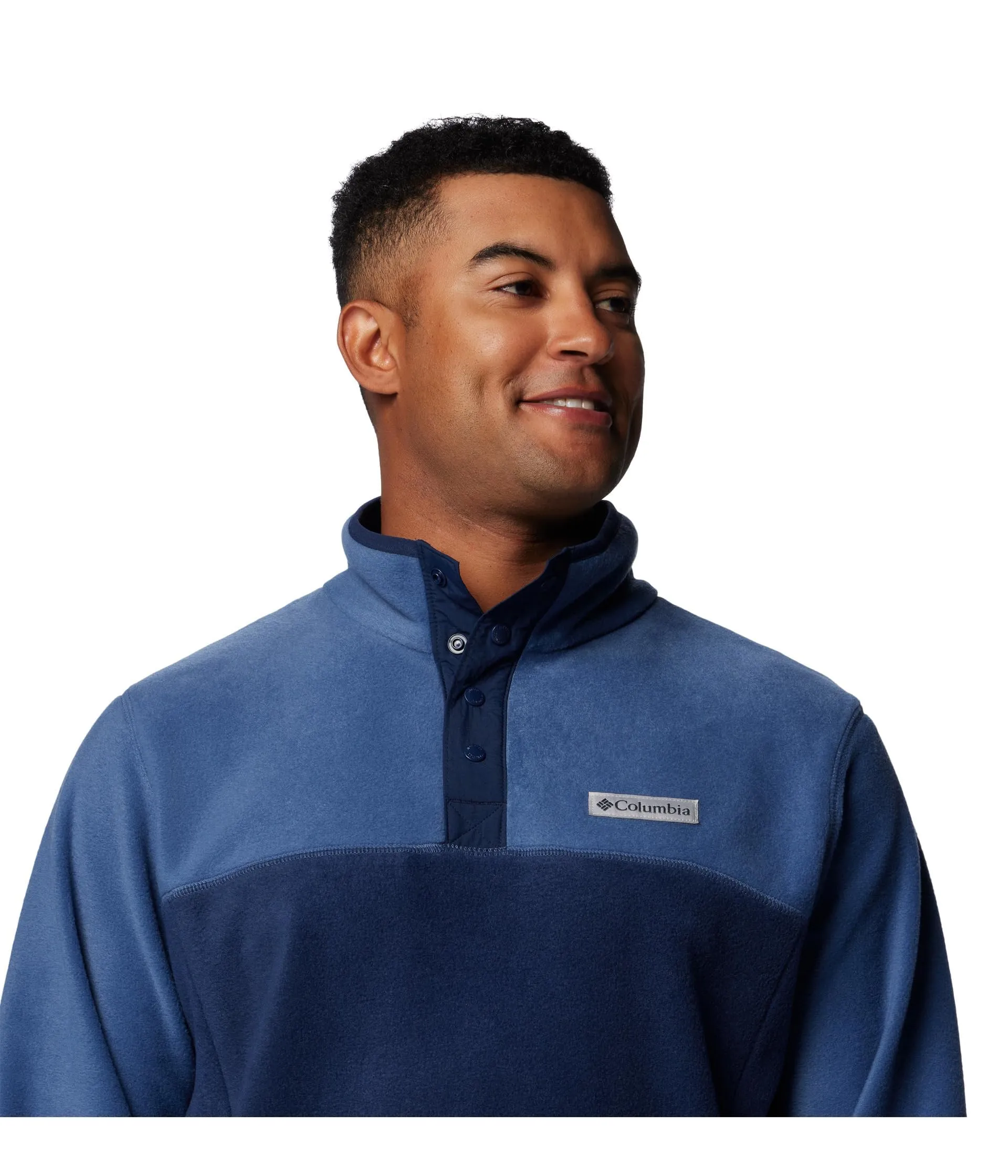 Columbia Steens Mountain Half Snap II Pullover da Uomo - Collegiate Navy, XXL - immagine 3
