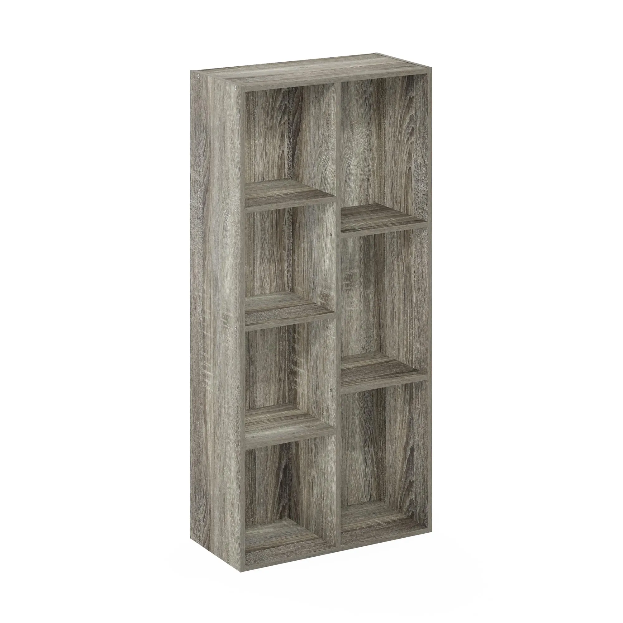 Furinno Luder Scaffale aperto reversibile a 7 cubi, Rovere Francese - immagine 6