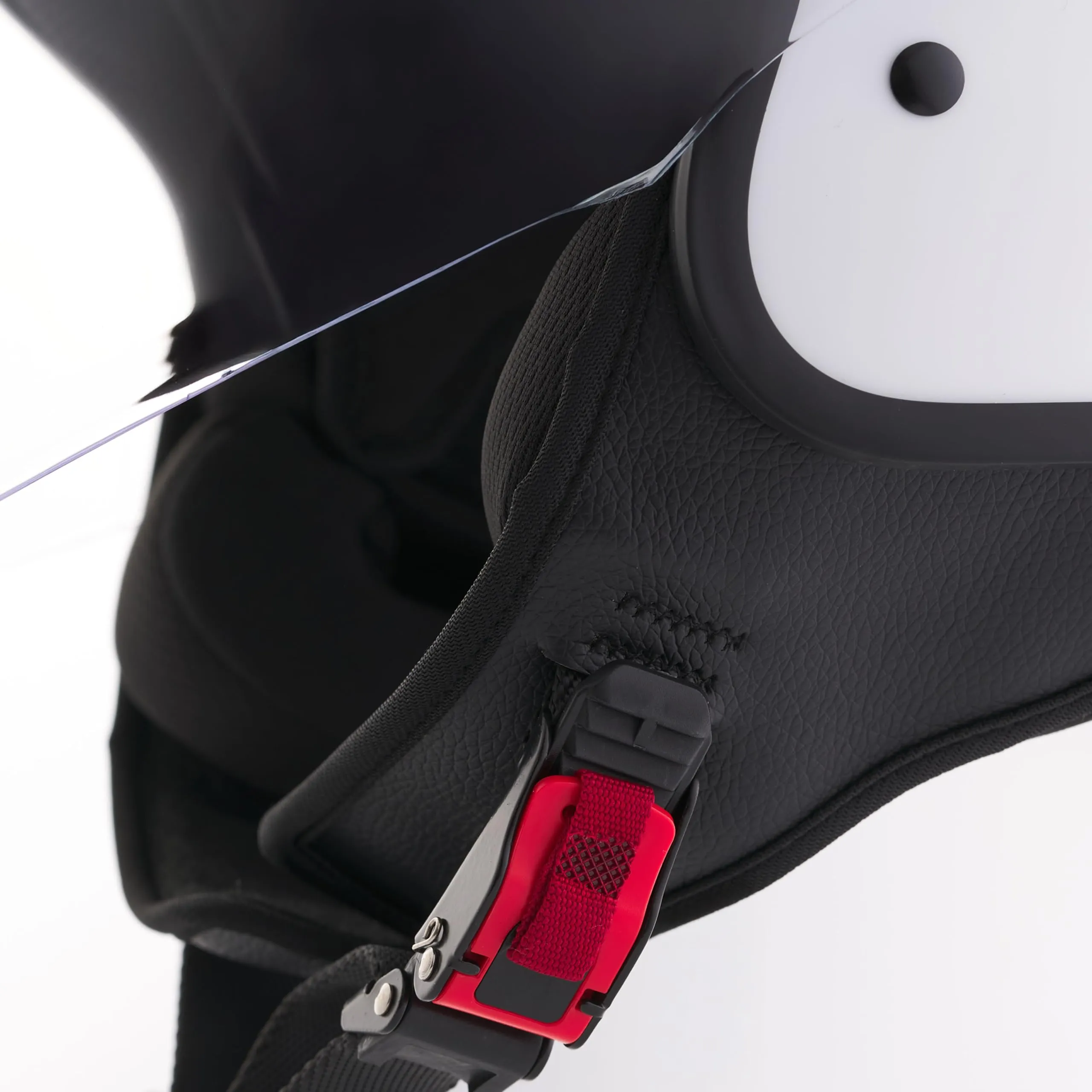BHR 834 Flow Demi-Jet Scooter Helmet, Bianco, XL - immagine 5