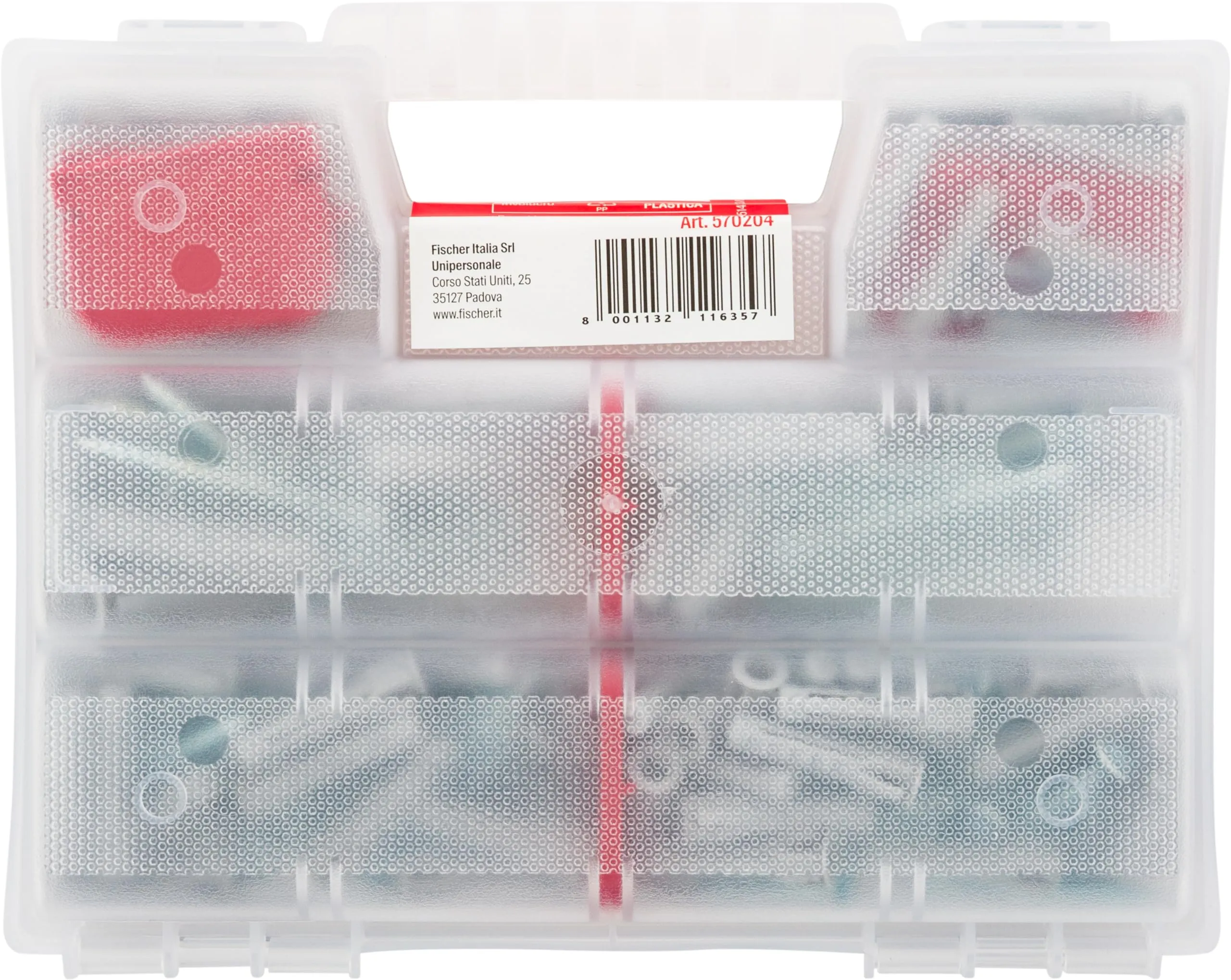 Fischer Kit SX Plus Valigetta 80 Tasselli con Vite Assortiti 570204 - immagine 3