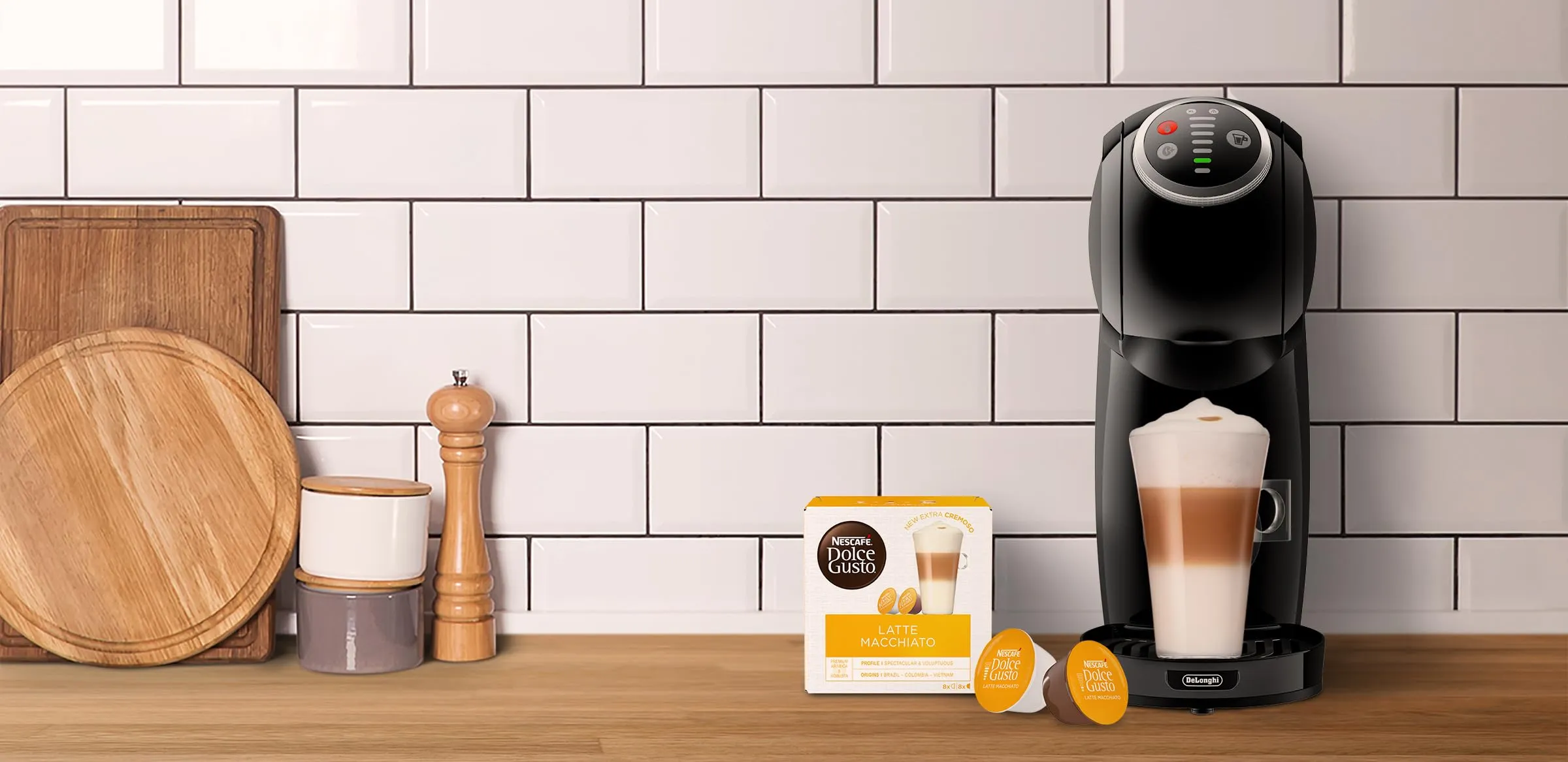De'Longhi Genio S Nescafé Dolce Gusto Macchina per Caffè Espresso Automatica, Antracite - immagine 4