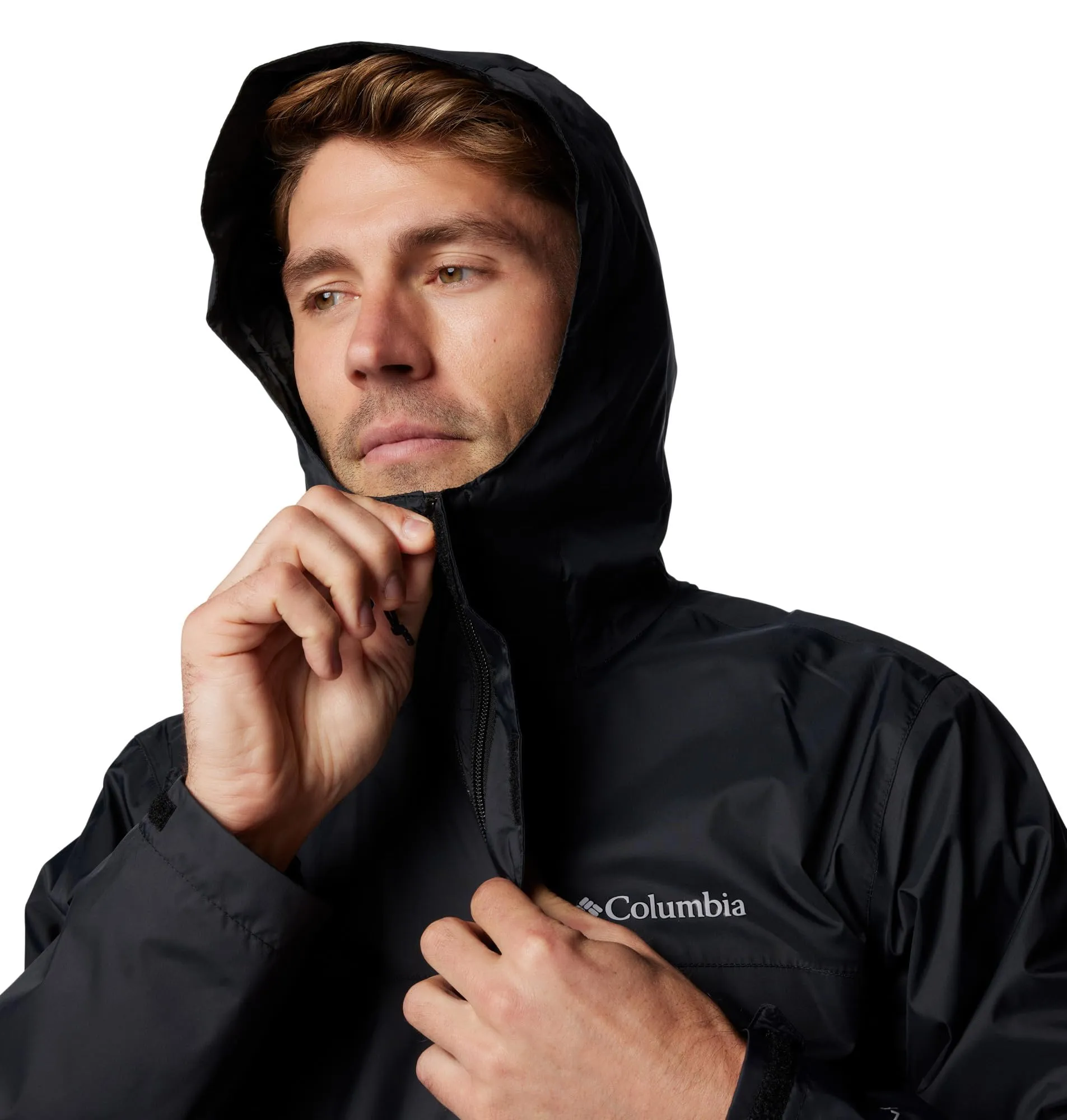 Columbia Watertight II Jacket Uomo, Nero Fall, XL - immagine 6