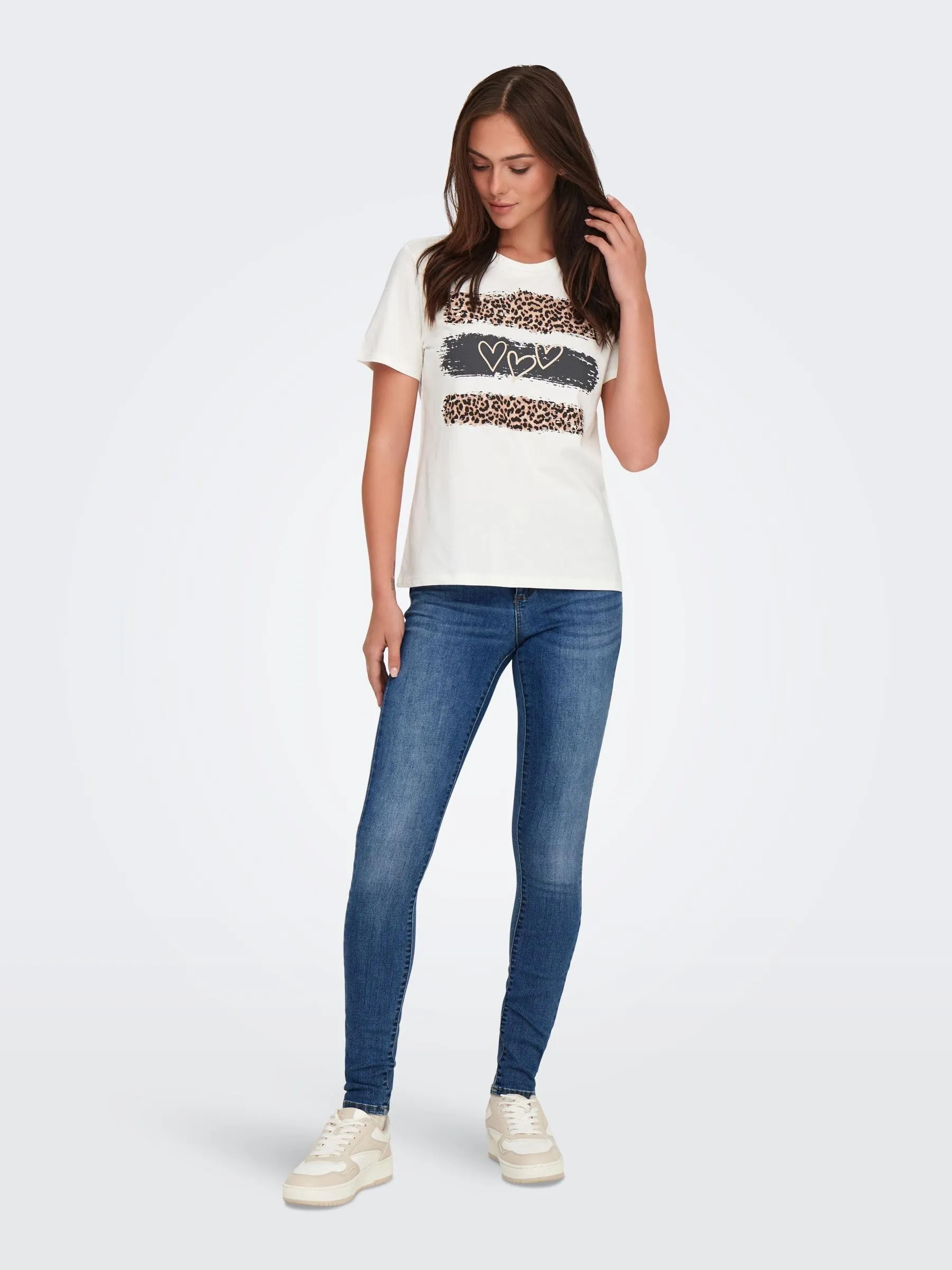 ONLY Vita Media Skinny Fit Jeans - Medium Blue Denim, M/34 - immagine 5