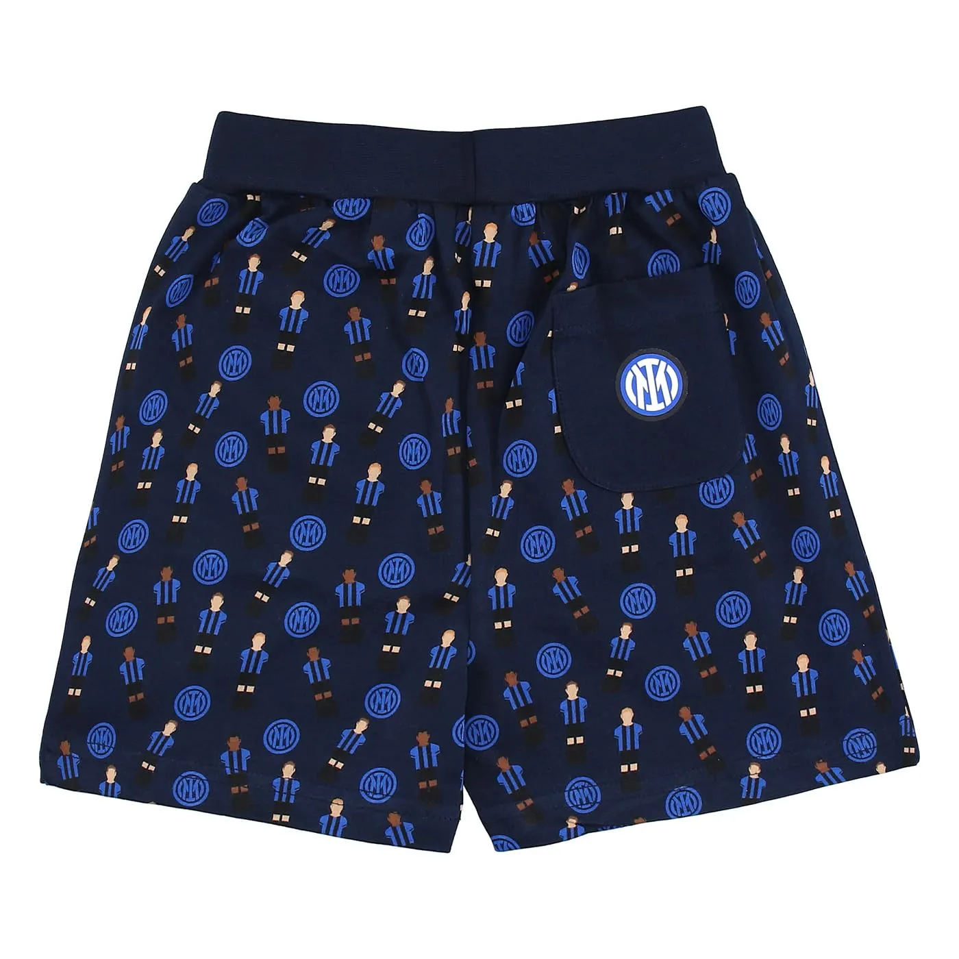 Inter Set neonato T-shirt e pantaloncino corto, Unisex 0-24 mesi, 100% cotone - immagine 6