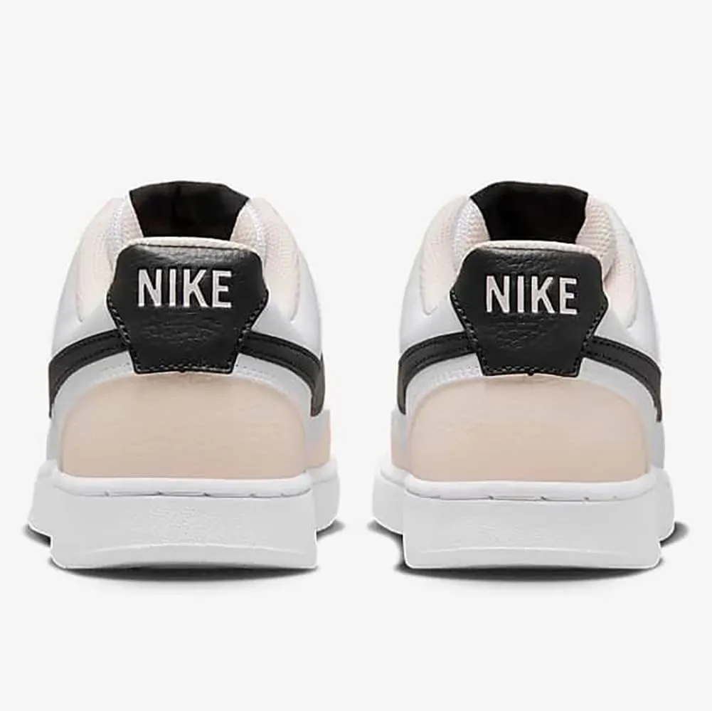 Nike Court Vision LO Donna FD0285-100 Bianco/Nero-Light Soft P, Taglia 40.5 - immagine 3