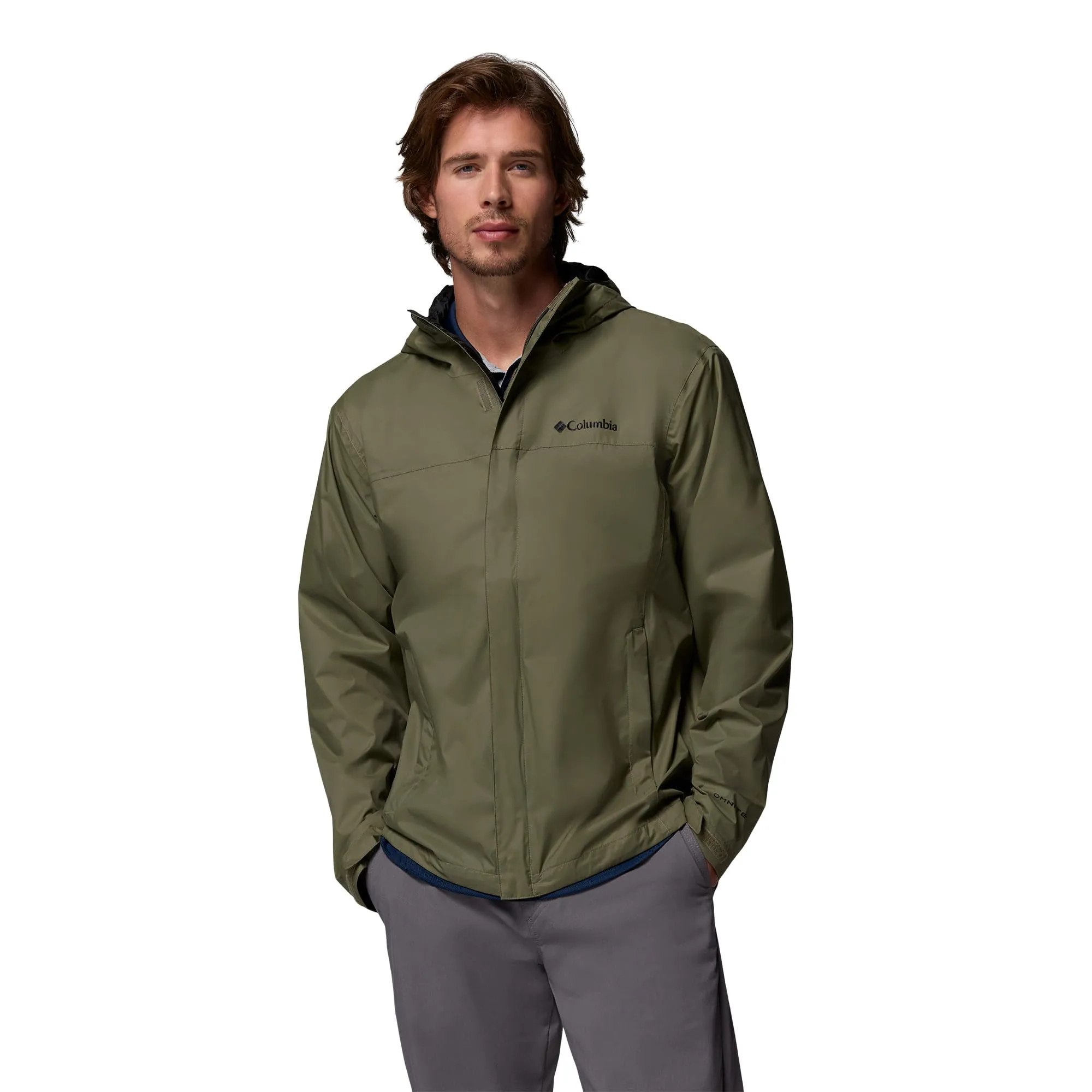 Columbia Watertight II Jacket Uomo, Stone Green, S - immagine 1