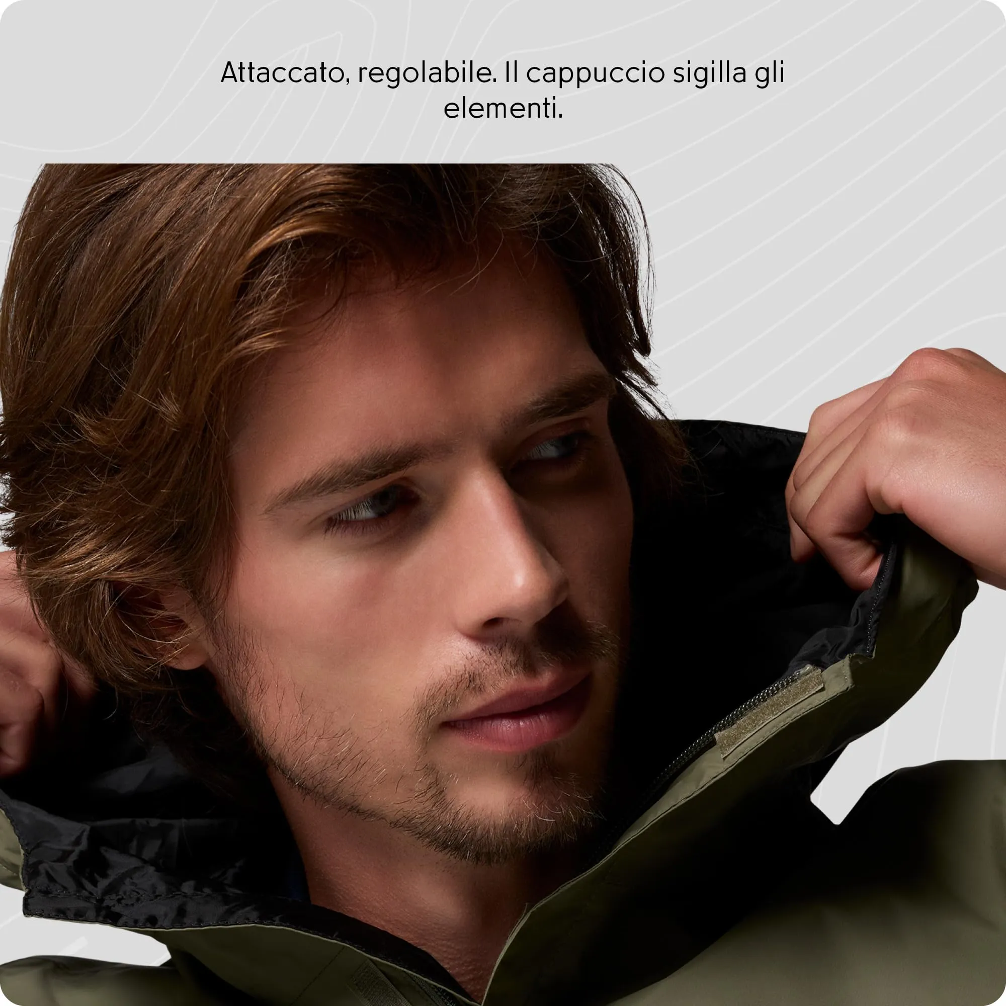 Columbia Watertight II Jacket Uomo, Stone Green, S - immagine 6