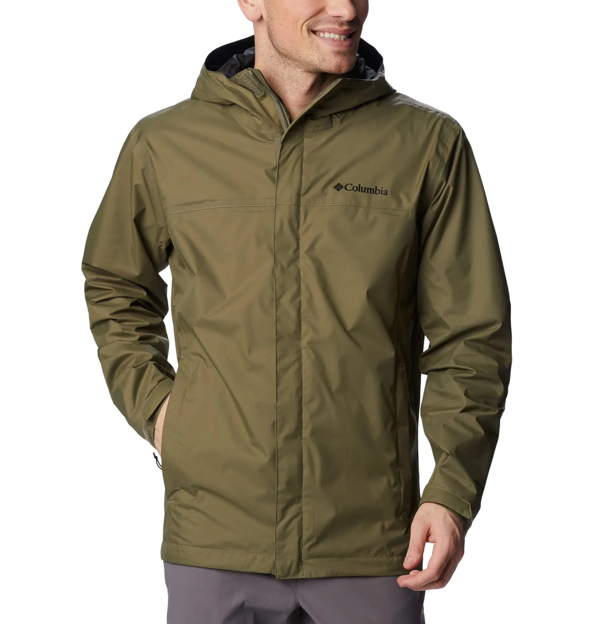 Columbia Watertight II Jacket Uomo, Stone Green, XXL - immagine 2