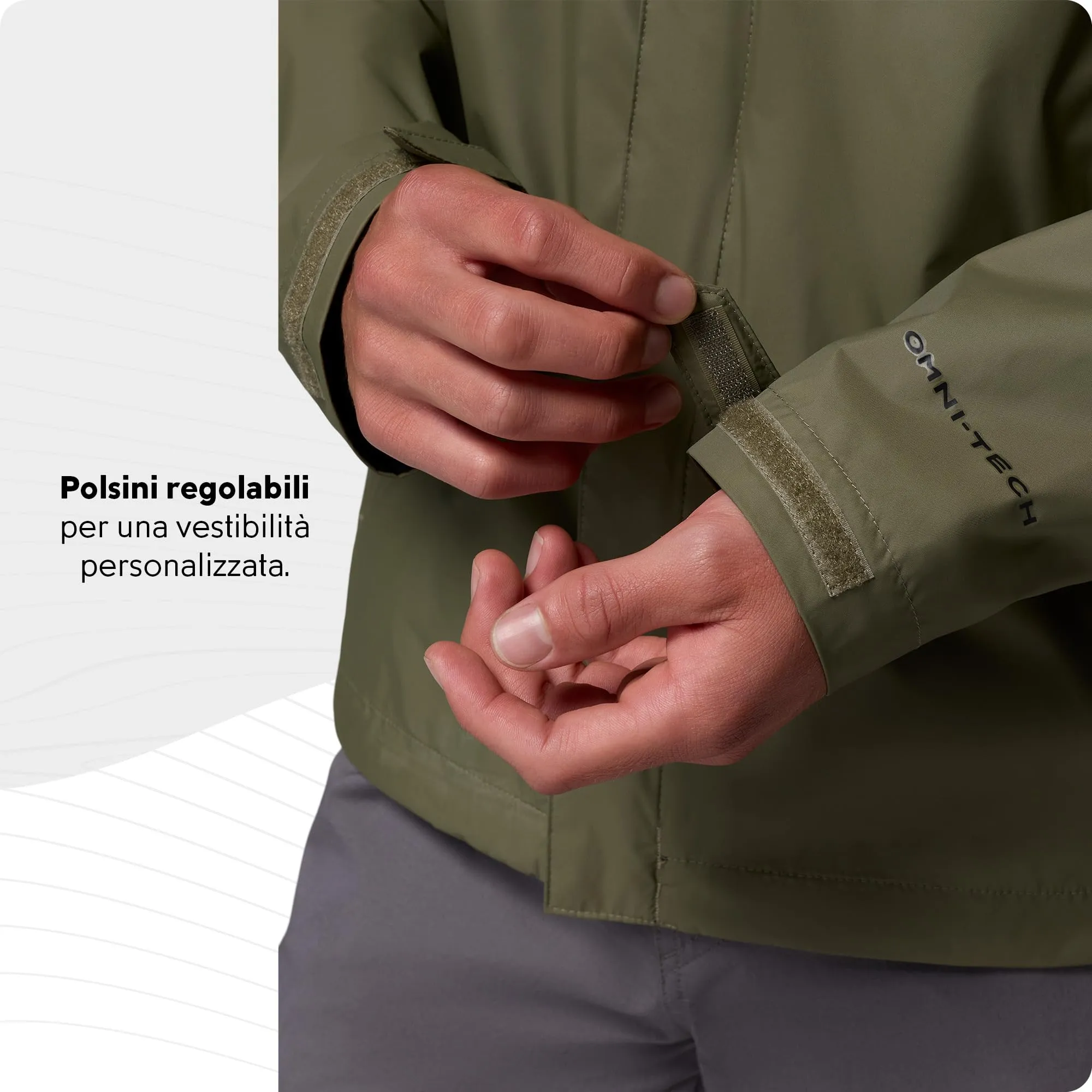 Columbia Watertight II Jacket Uomo, Stone Green, XXL - immagine 7