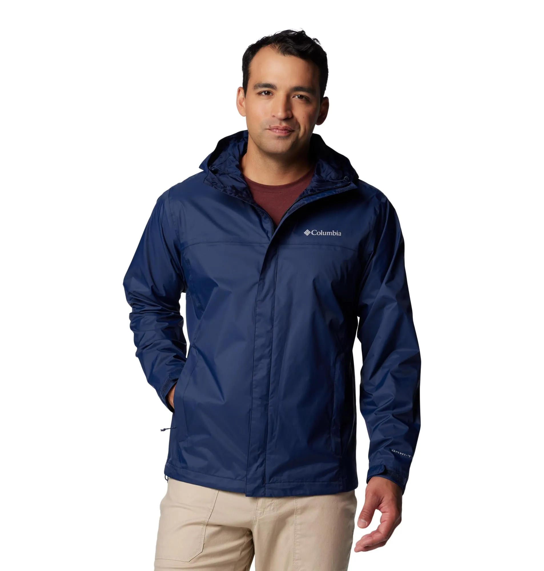 Columbia Watertight II Jacket Uomo, Collegiate Navy Fall, S - immagine 1