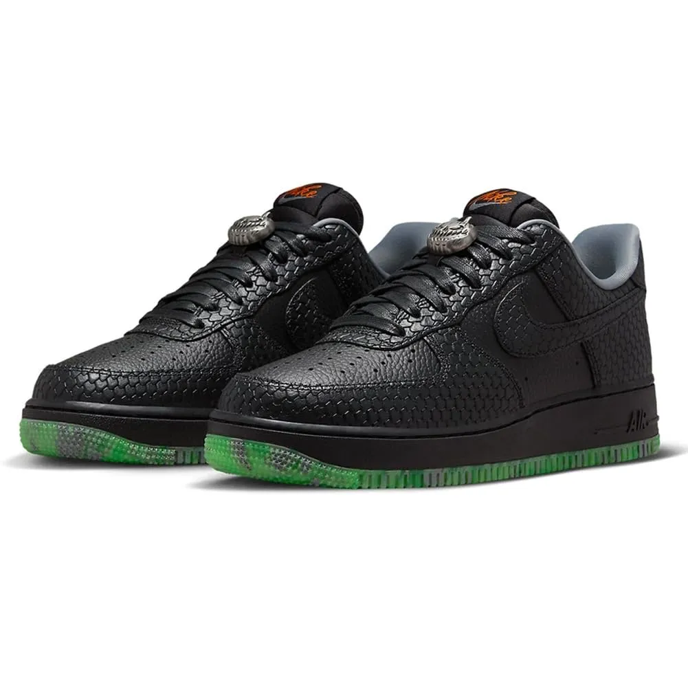 Nike Air Force 1 '07 Scarpe da Basket da Uomo - Nero/Grigio Fumo - 42 EU - immagine 2