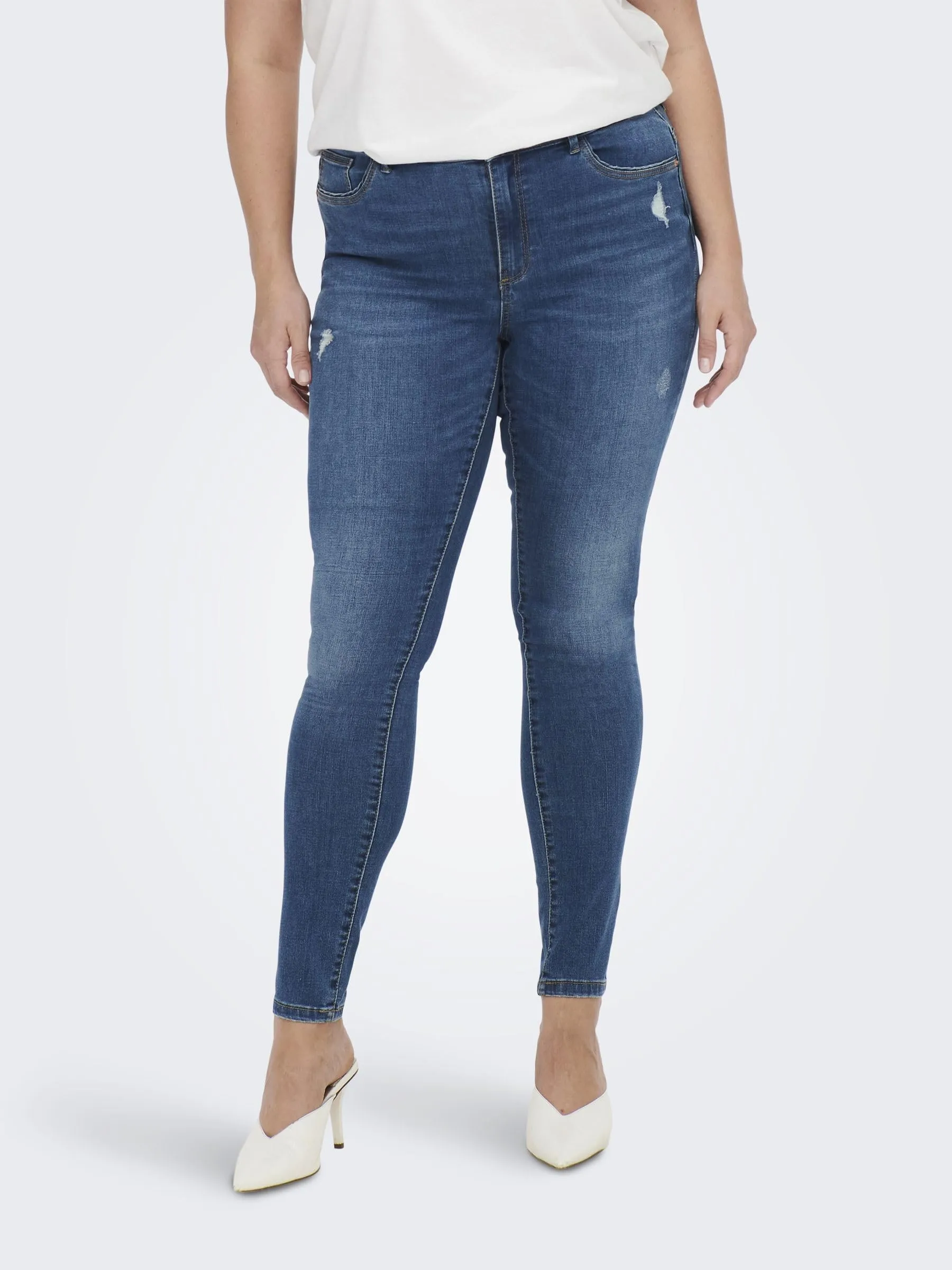 ONLY Mid Skinny Denim BJ370 Noos, Media Blu Denim, XS x 34L - immagine 2