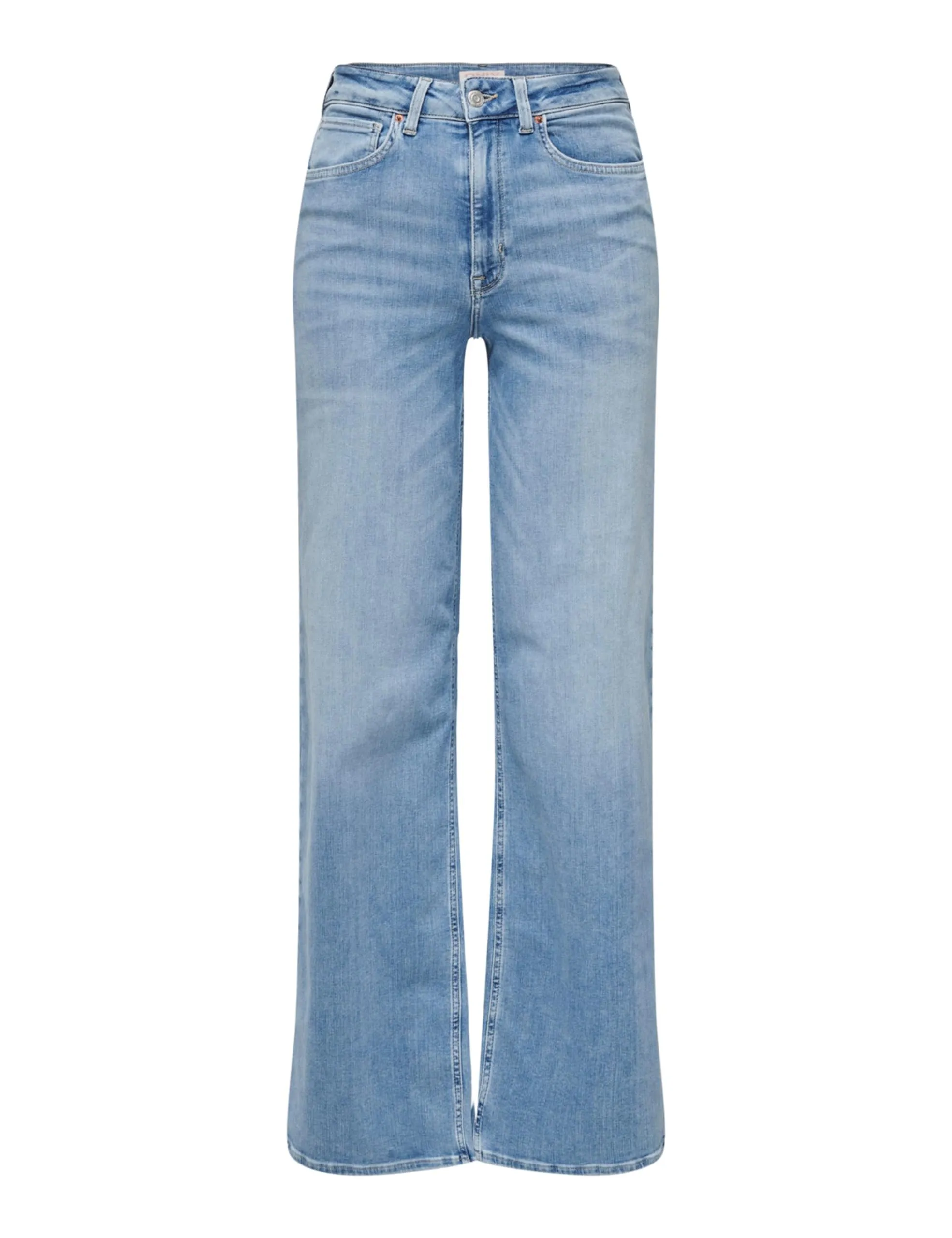 ONLY Onlmadison High Waist Wide Leg Denim Jeans Light Blue M/34L - immagine 1