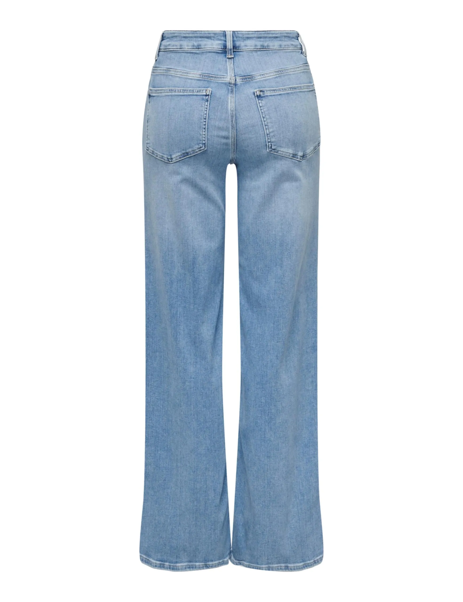 ONLY Onlmadison High Waist Wide Denim Jeans Light Blue M/32L - immagine 4