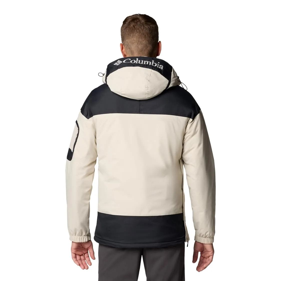 Columbia Challenger II Giacca Pull-over da Uomo - Dark Stone/Black - M - immagine 2