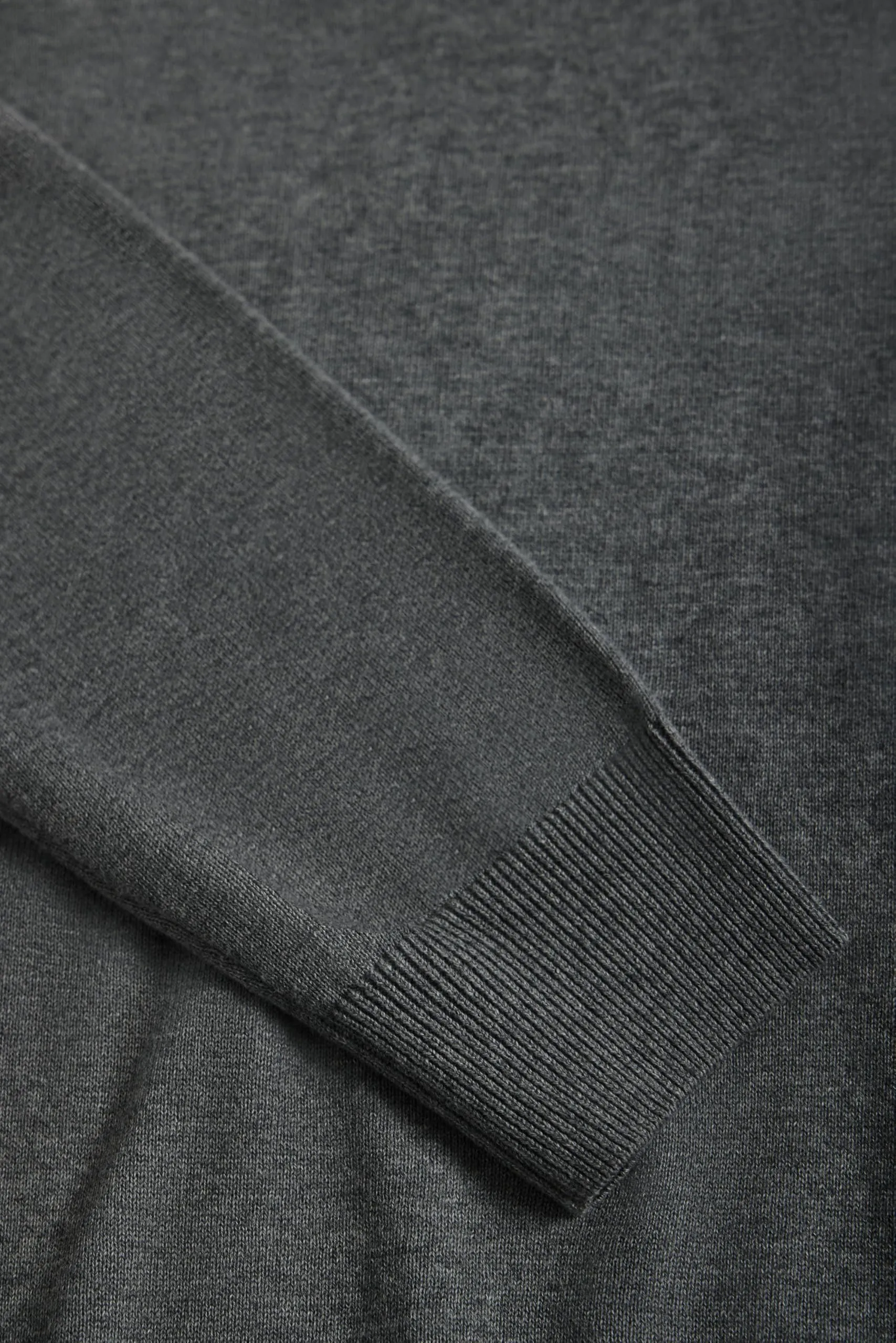 Polo Club Maglione Uomo Basico Grigio 100% Cotone con Logo Ricamato - immagine 7