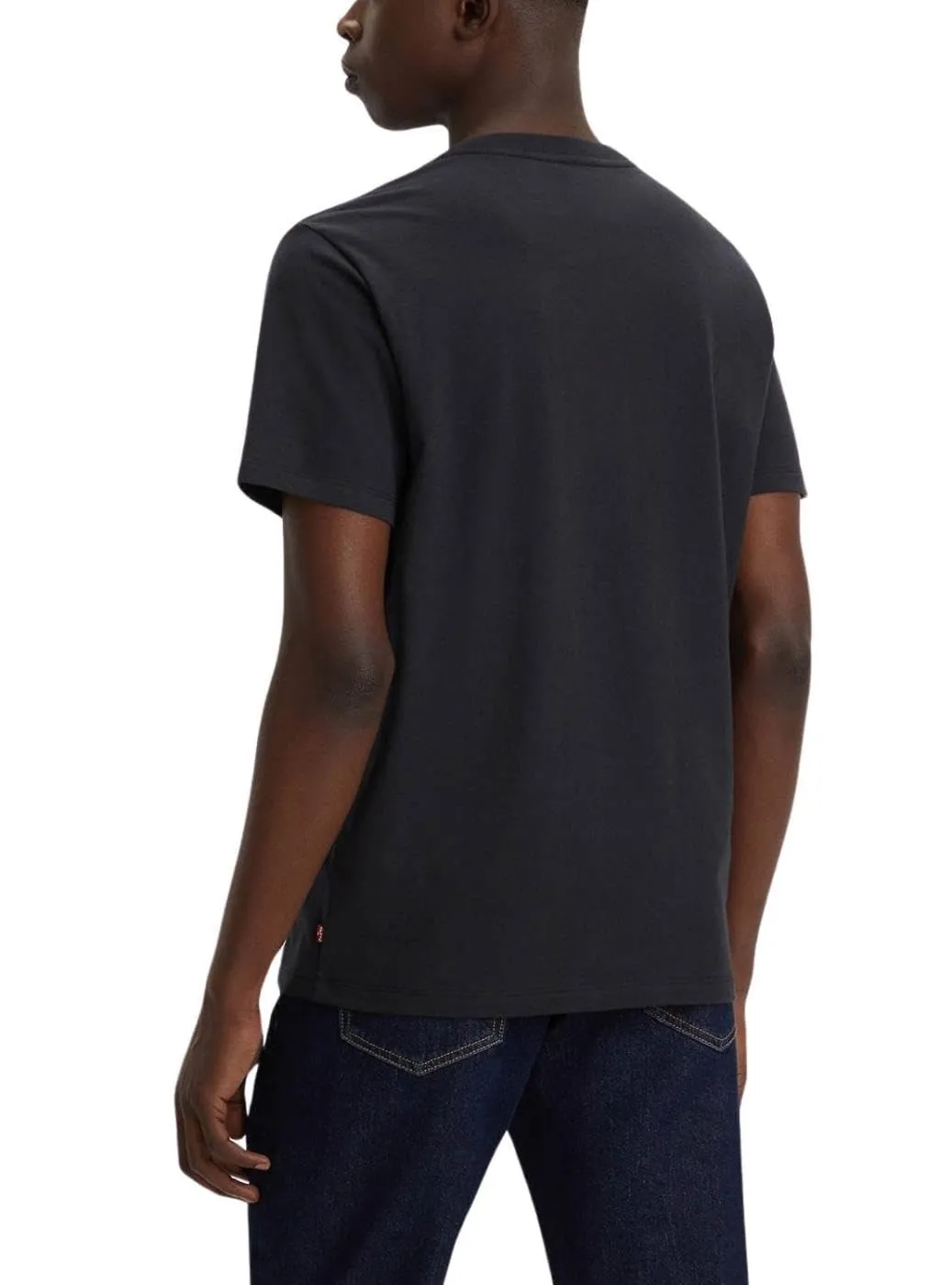 Levi's Graphic Crewneck Tee - Corded Batwing Caviar, S Uomo - immagine 2