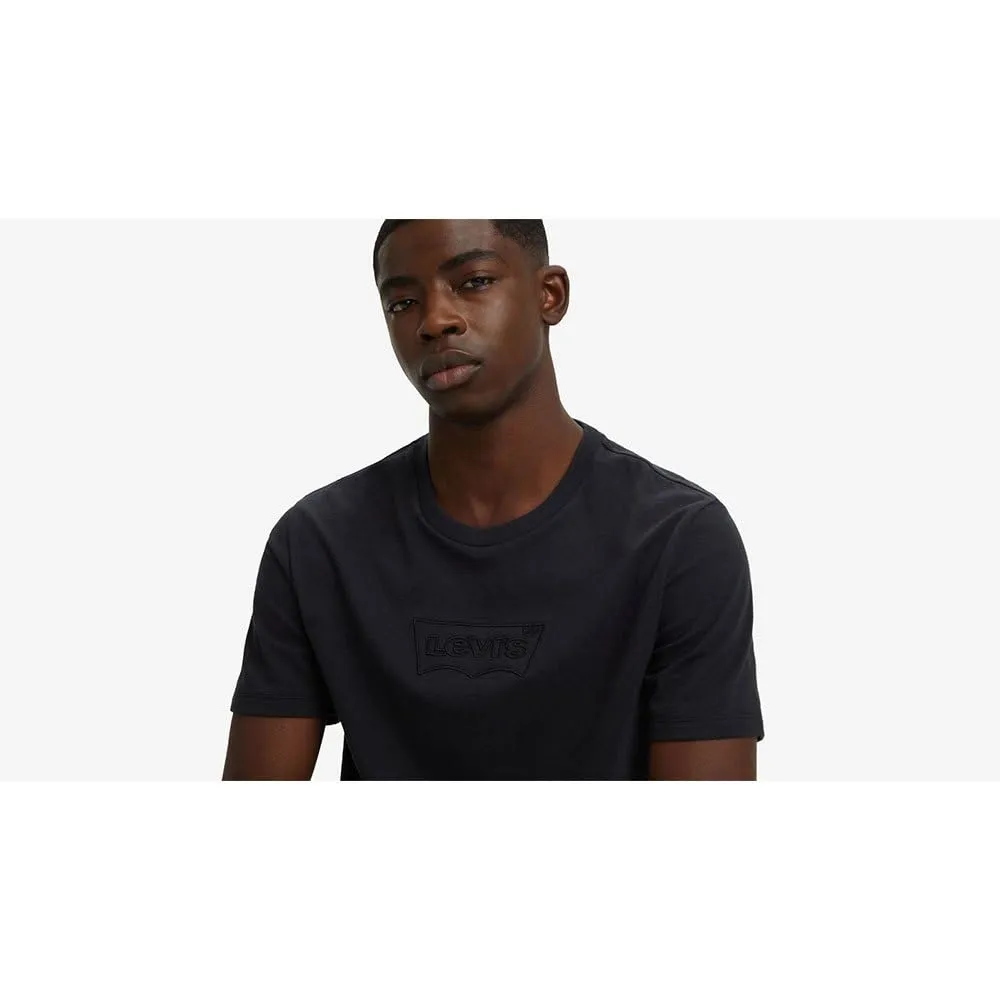 Levi's Graphic Crewneck Tee - Corded Batwing Caviar, S Uomo - immagine 3