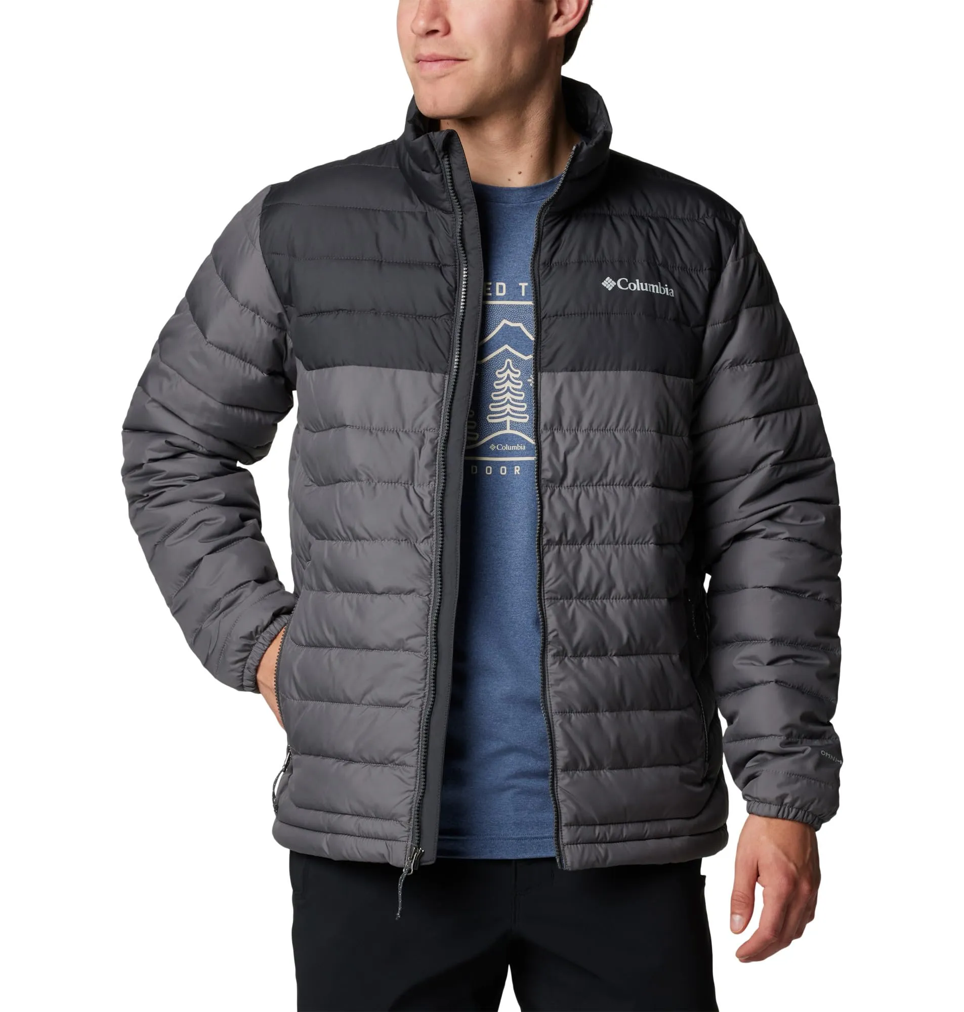 Columbia Powder Lite 2 Jacket, City Grey/Shark, XXL - immagine 9