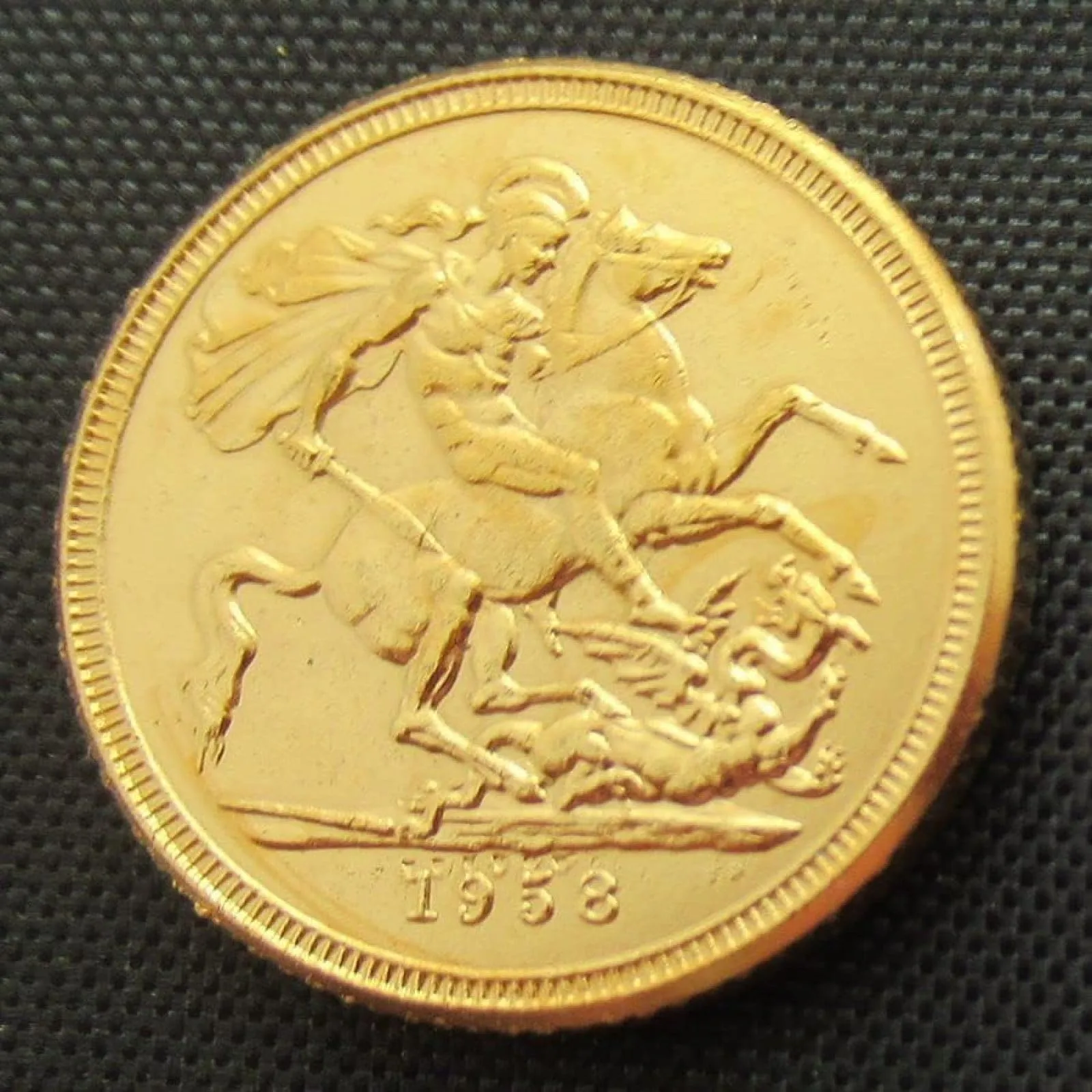 BoodLo Sterlina d'oro Britannica 1965, 10 Monete Commemorative Replica Placcate in Oro - immagine 7