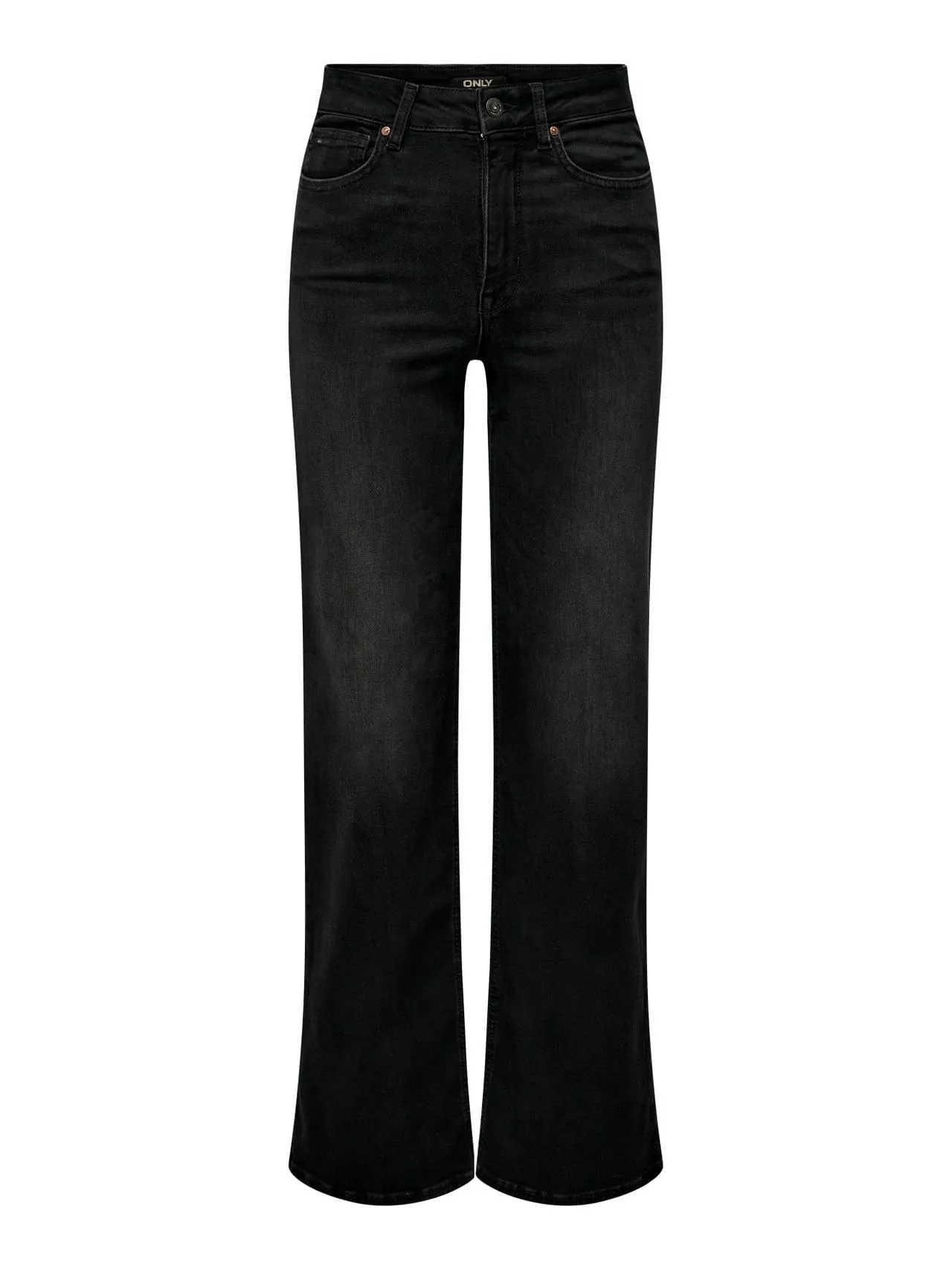 ONLY Pantaloni Jean Donna, Nero Slavato, M / 34L - immagine 1