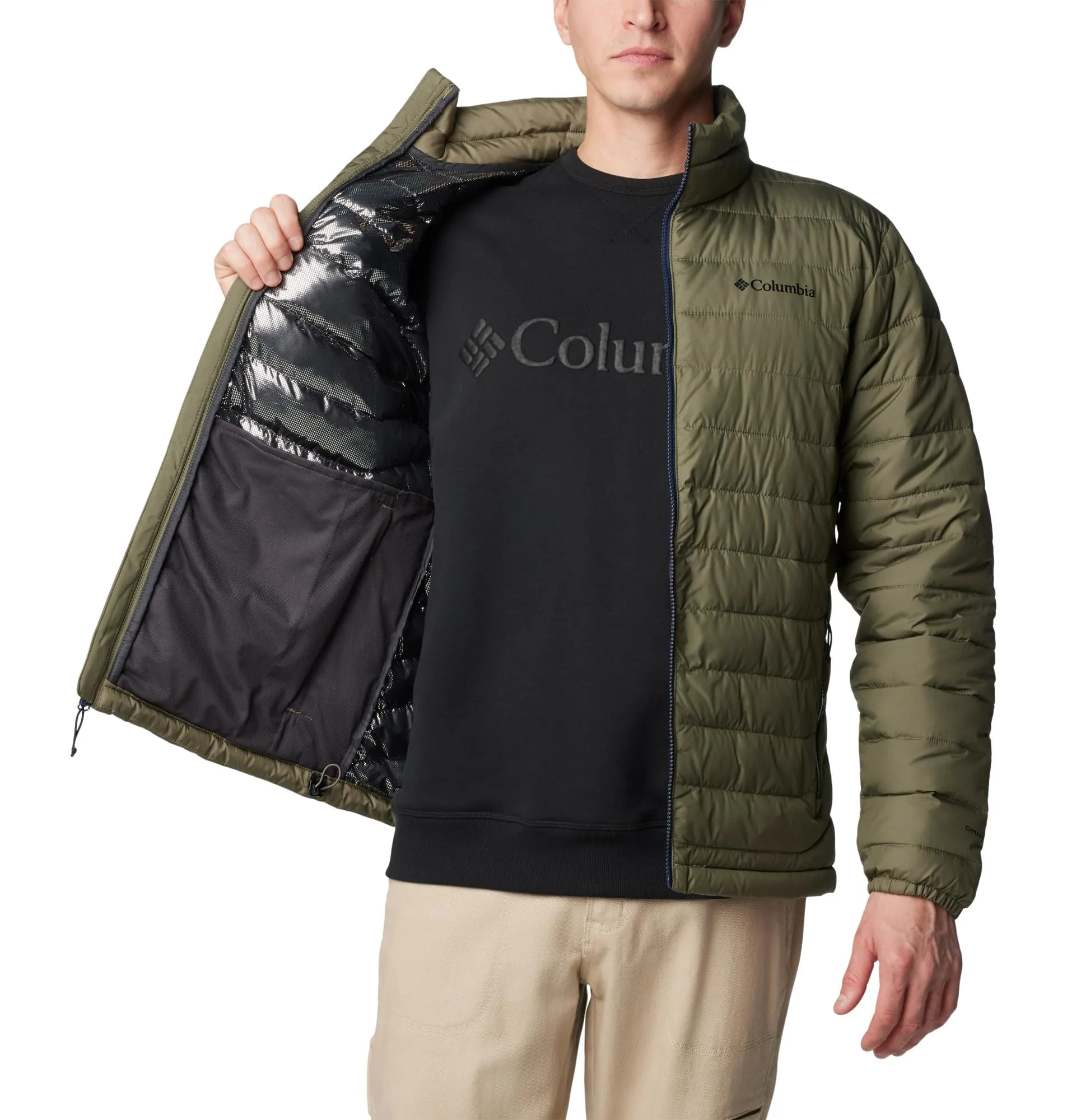 Columbia Powder Lite 2 Jacket, Stone Green, S - immagine 5
