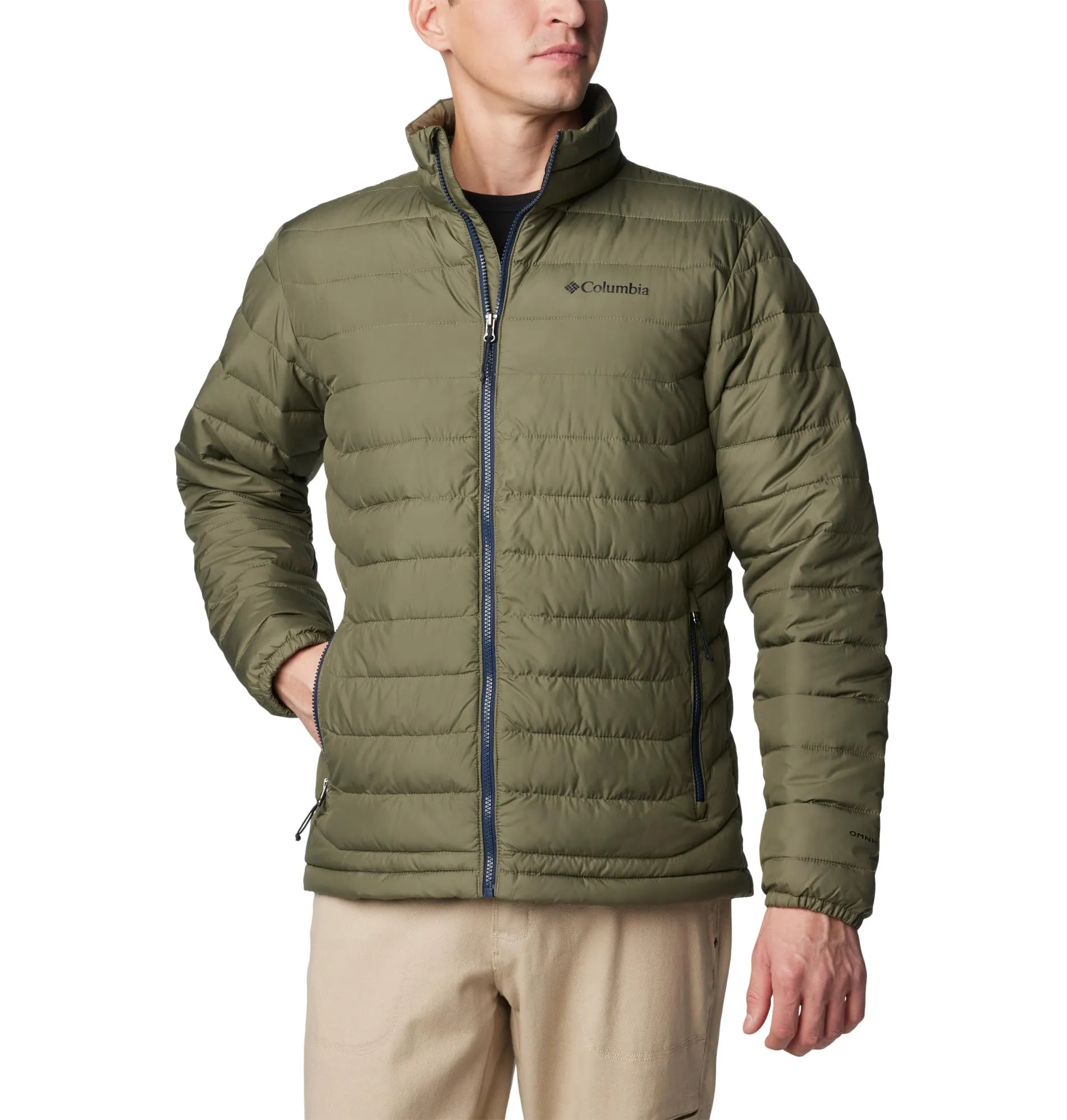 Columbia Powder Lite II Jacket, Men's, Stone Green, XXL - immagine 1