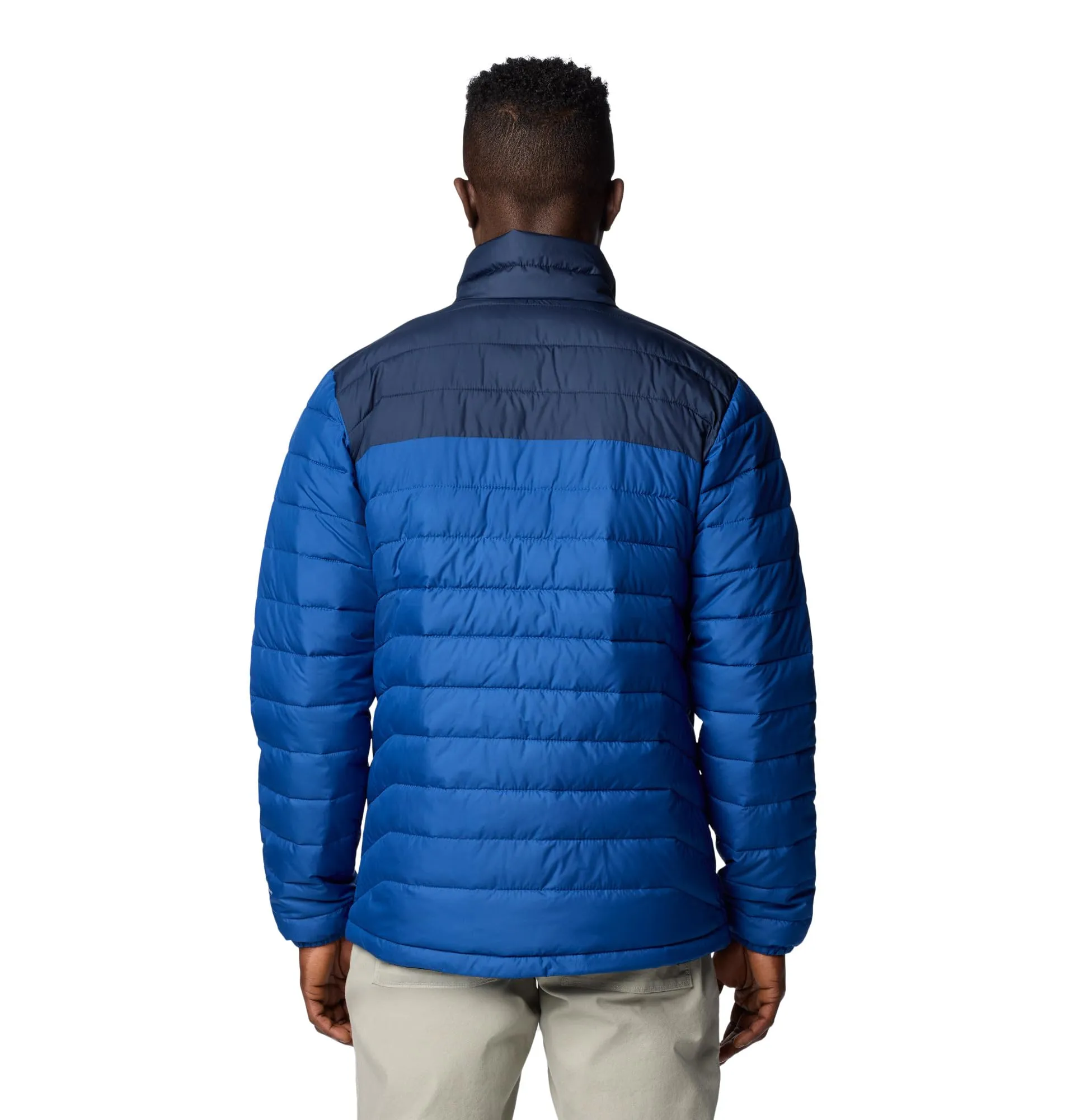 Columbia Powder Lite 2 Jacket, Mountain Blue/Collegiate Navy, M - immagine 2