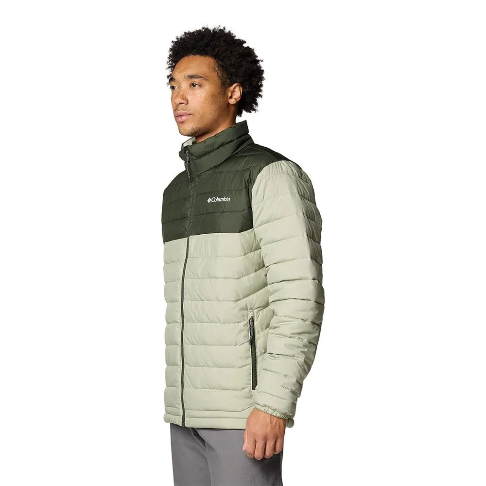 Columbia Powder Lite II Jacket, Men's, Safari/Greenscape, XL - immagine 5